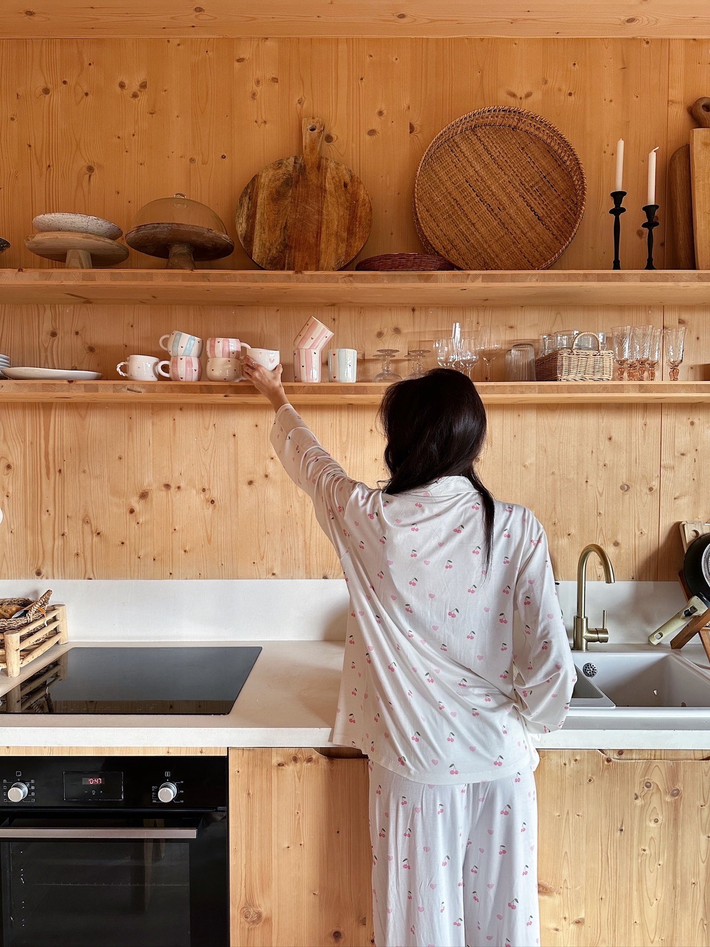 Bas de pyjama Cherries/Hearts