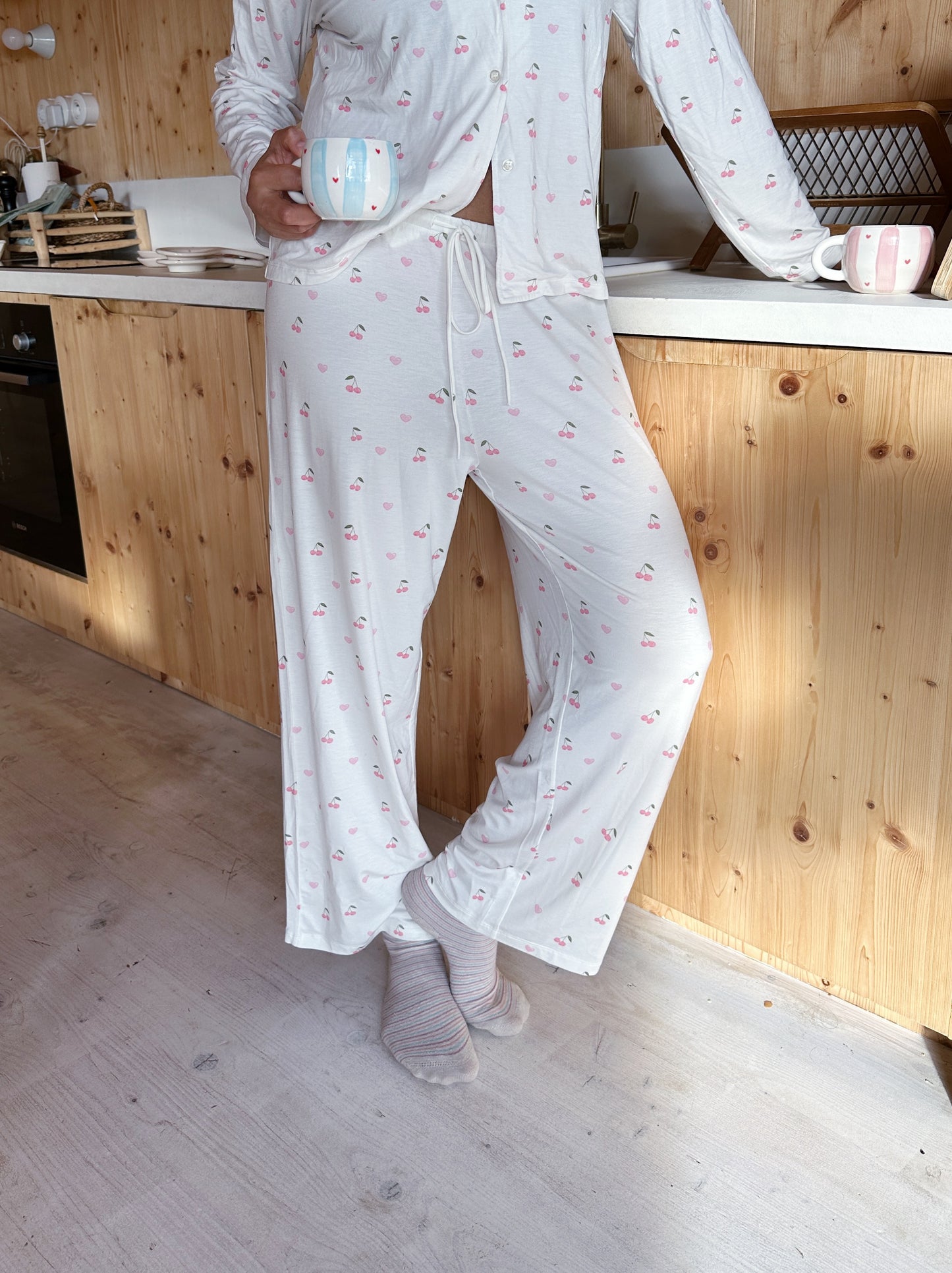 Bas de pyjama Cherries/Hearts