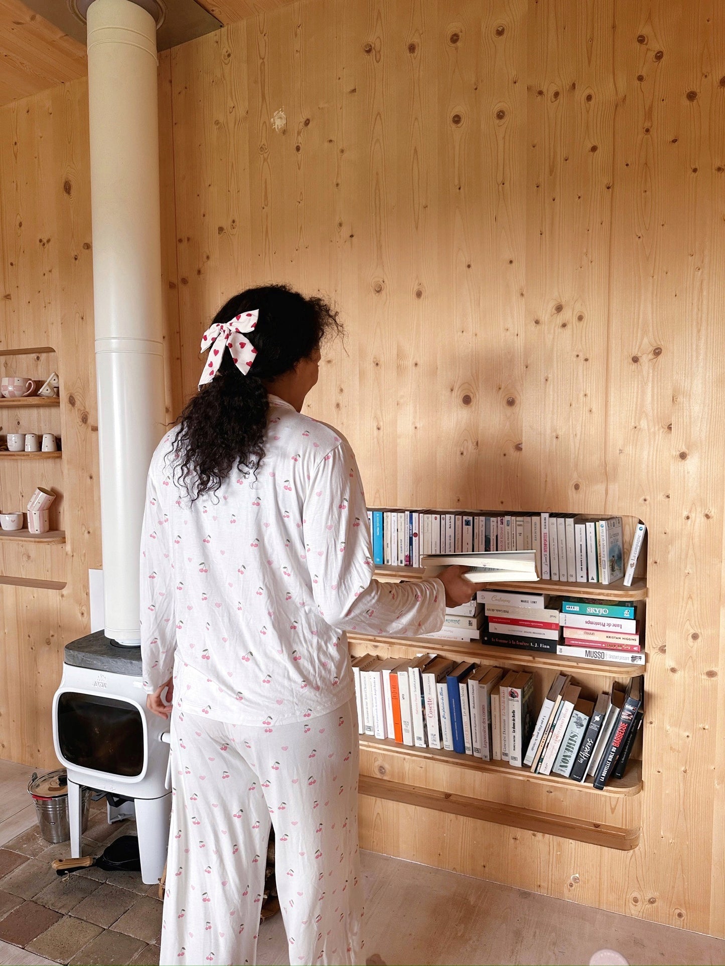 Bas de pyjama Cherries/Hearts