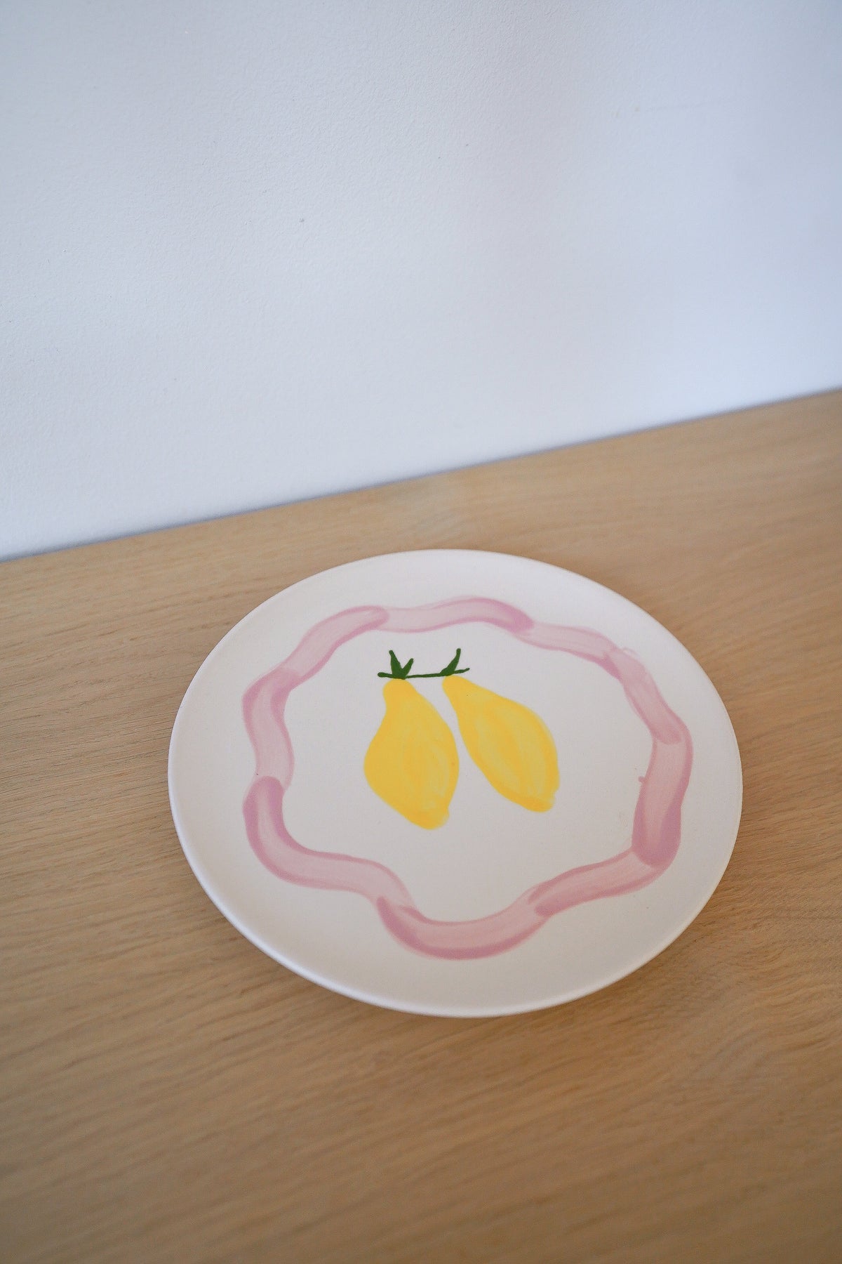 Assiette Dolce Vita Pink Lemon