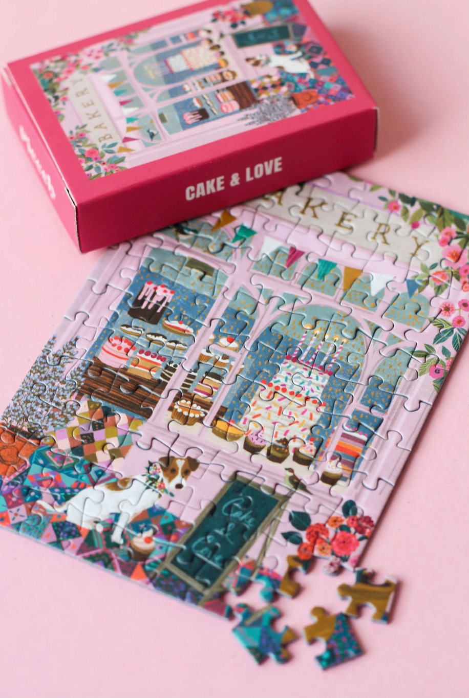 Mini-puzzle Cake & Love, 99 pièces