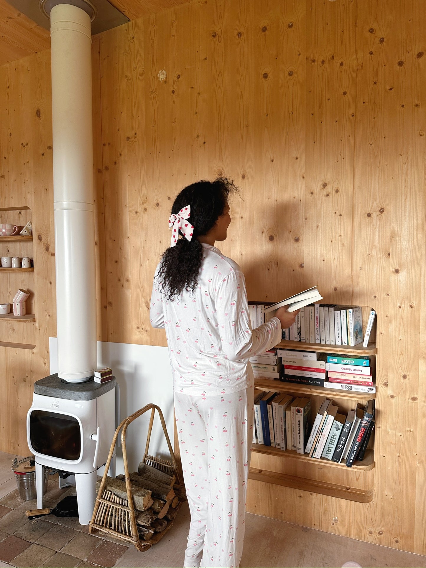 Bas de pyjama Cherries/Hearts