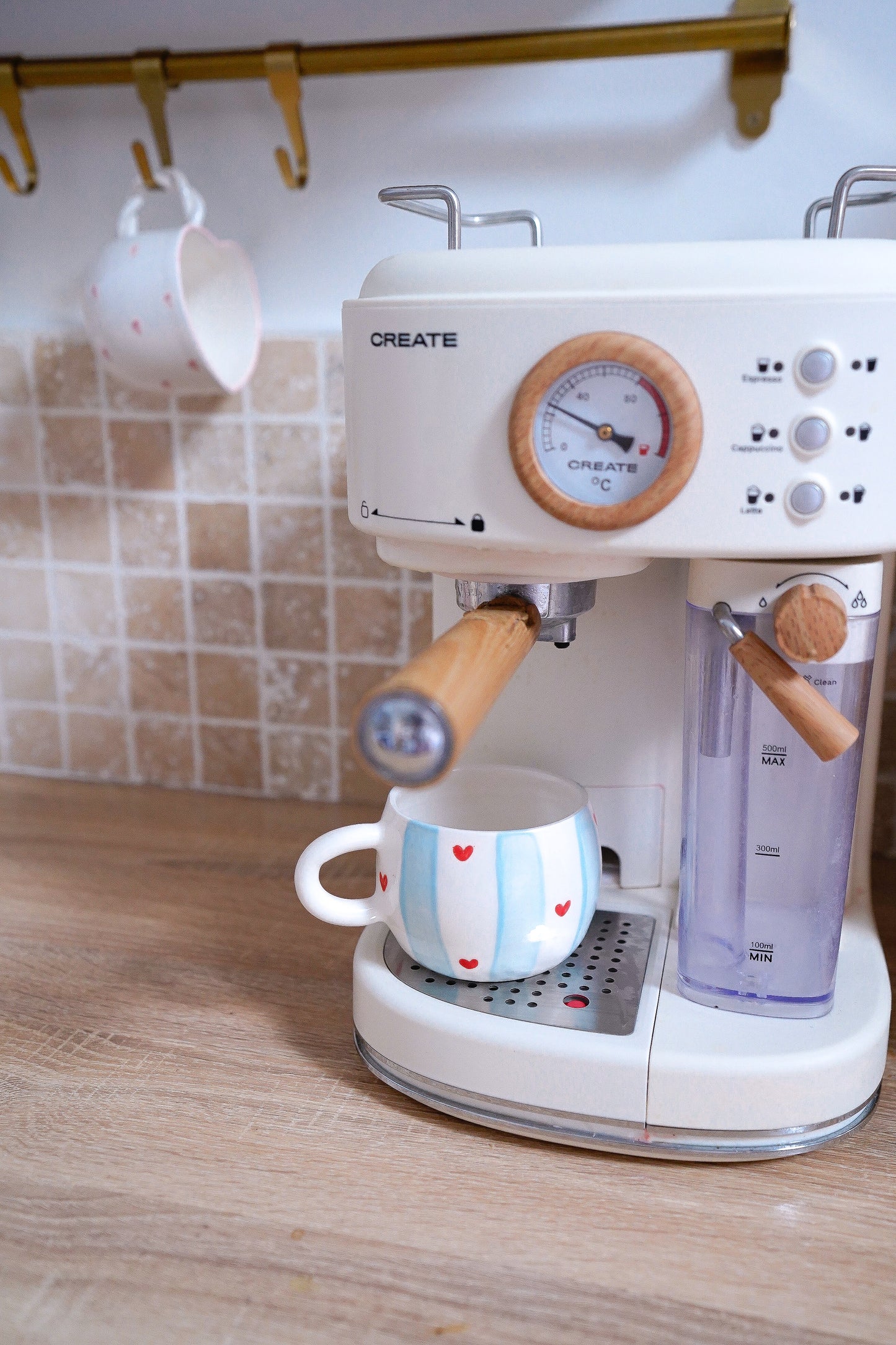 Tasse ronde Valentine blue