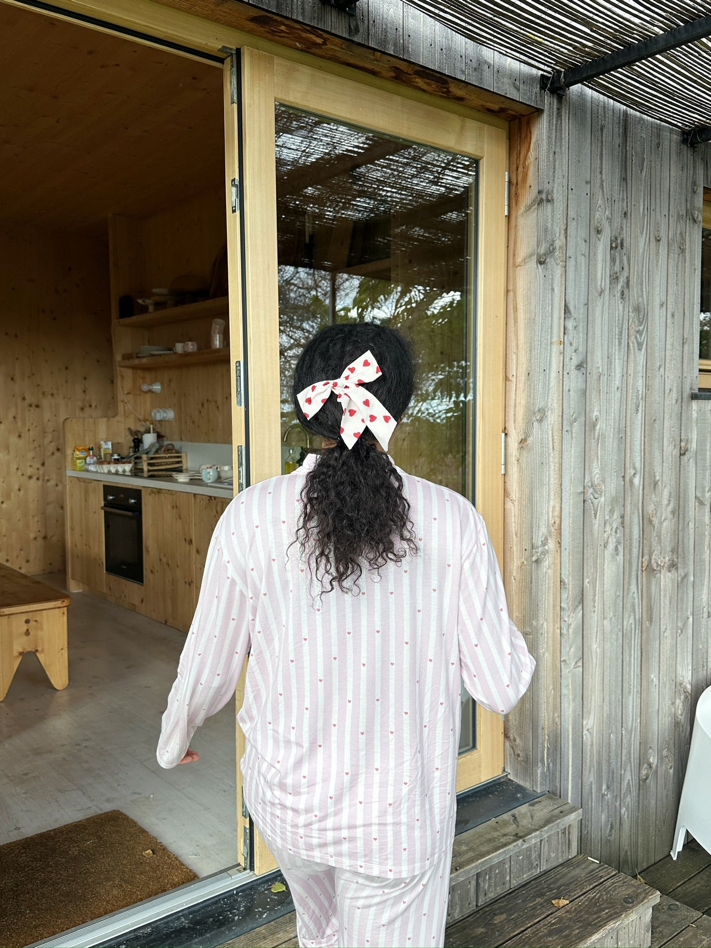 Haut de pyjama à rayures