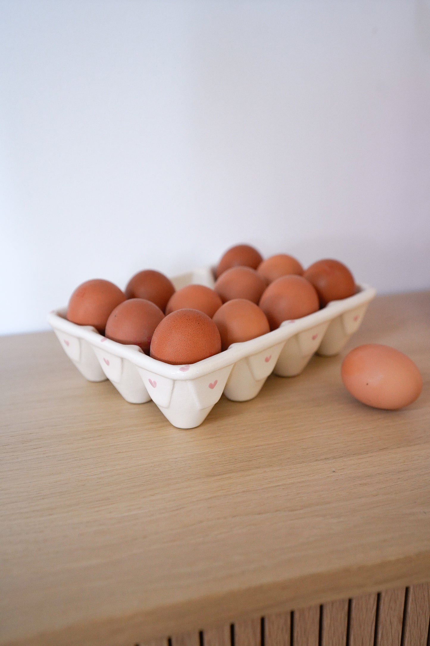 Porte-oeufs pink heart