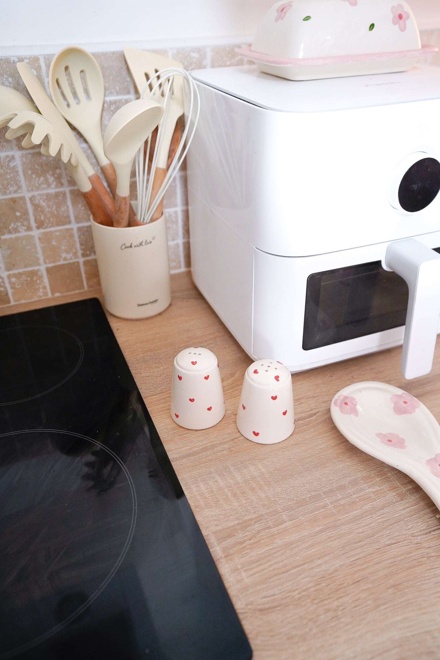 Salière et Poivrière red heart