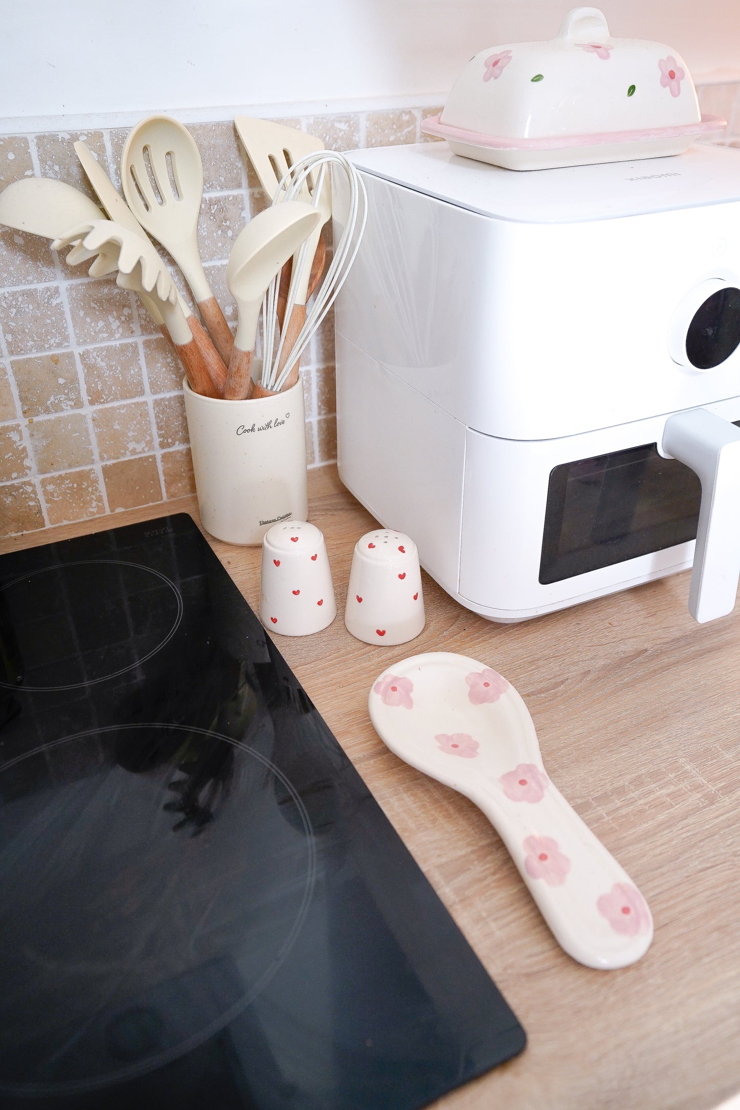 Salière et Poivrière red heart