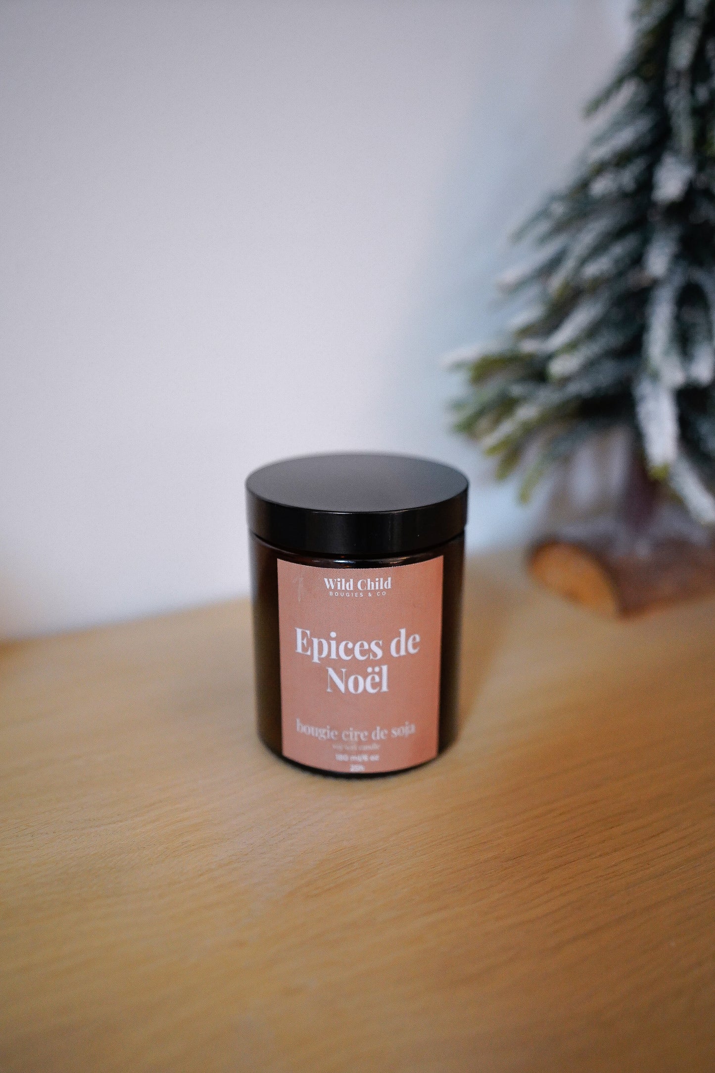 Bougie de Noël Épices de Noël