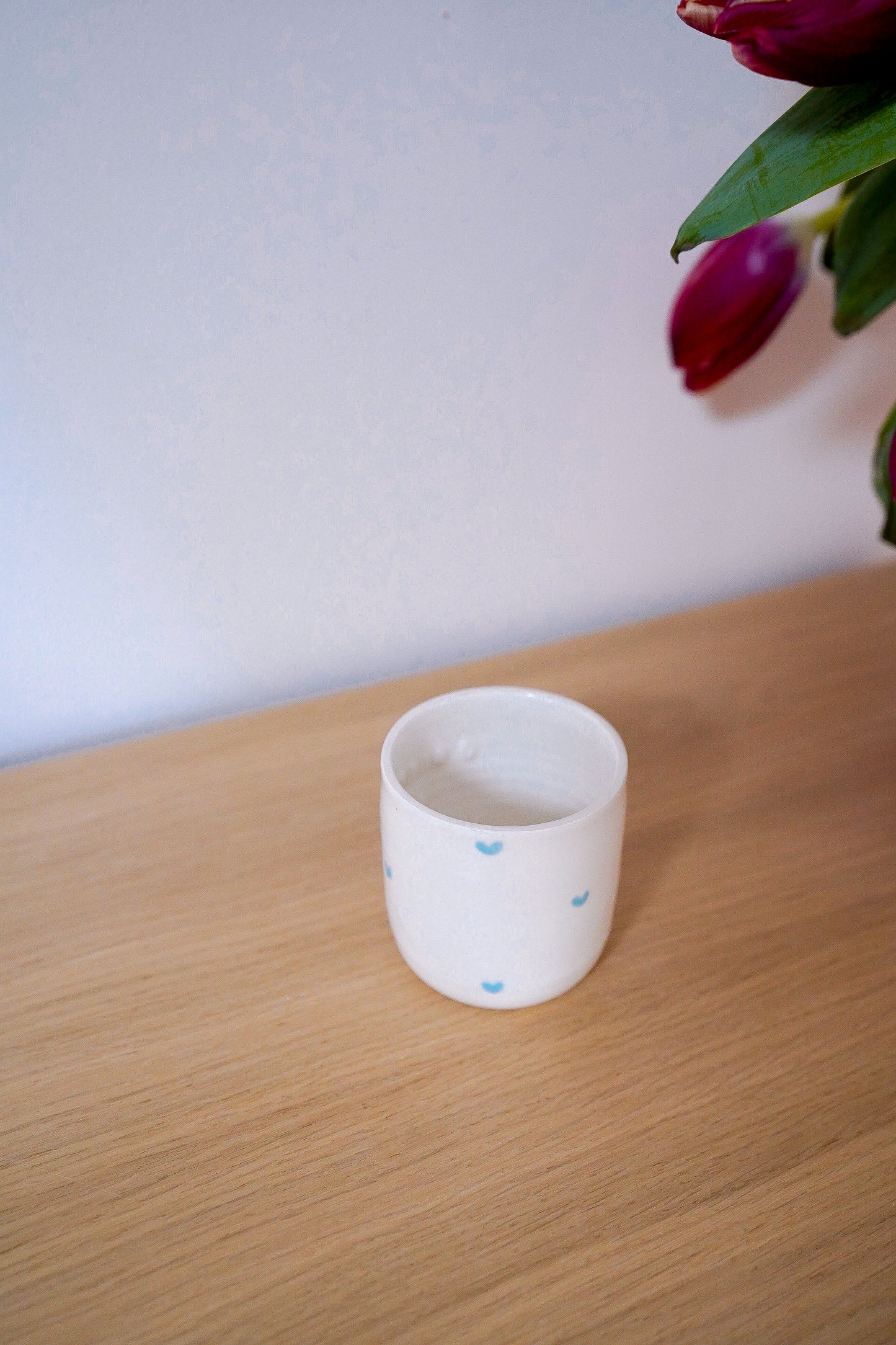 Tasse "J'adore le dimanche" blue