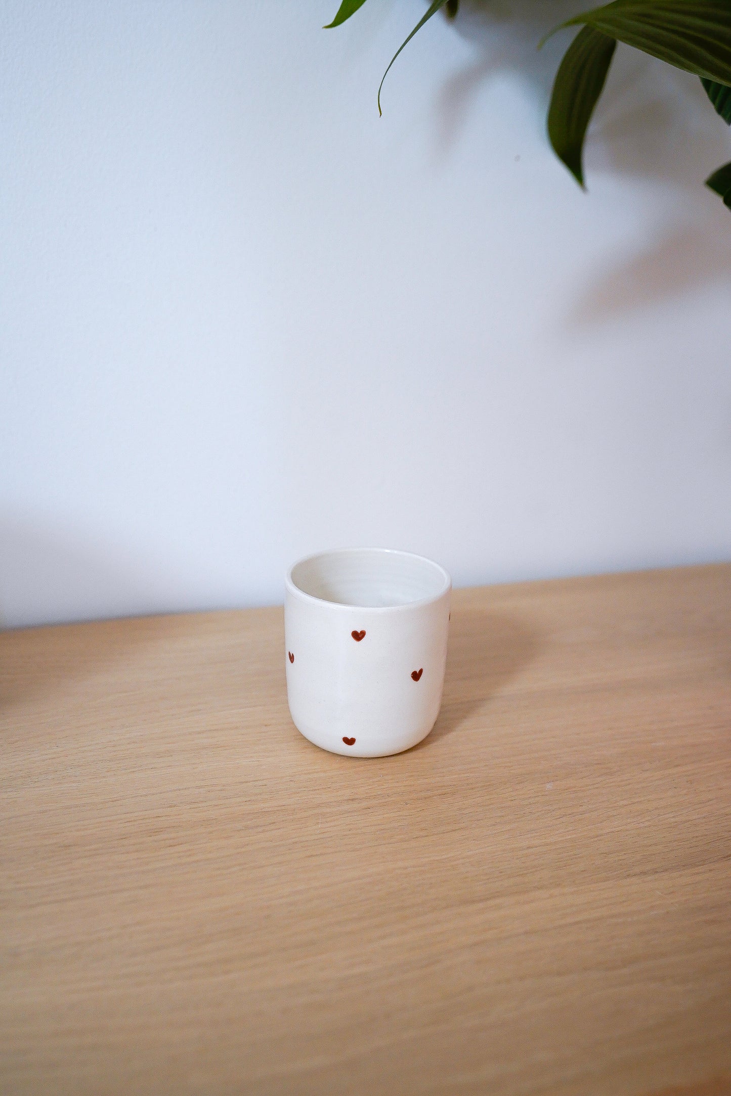 Tasse "J'adore le dimanche" brown