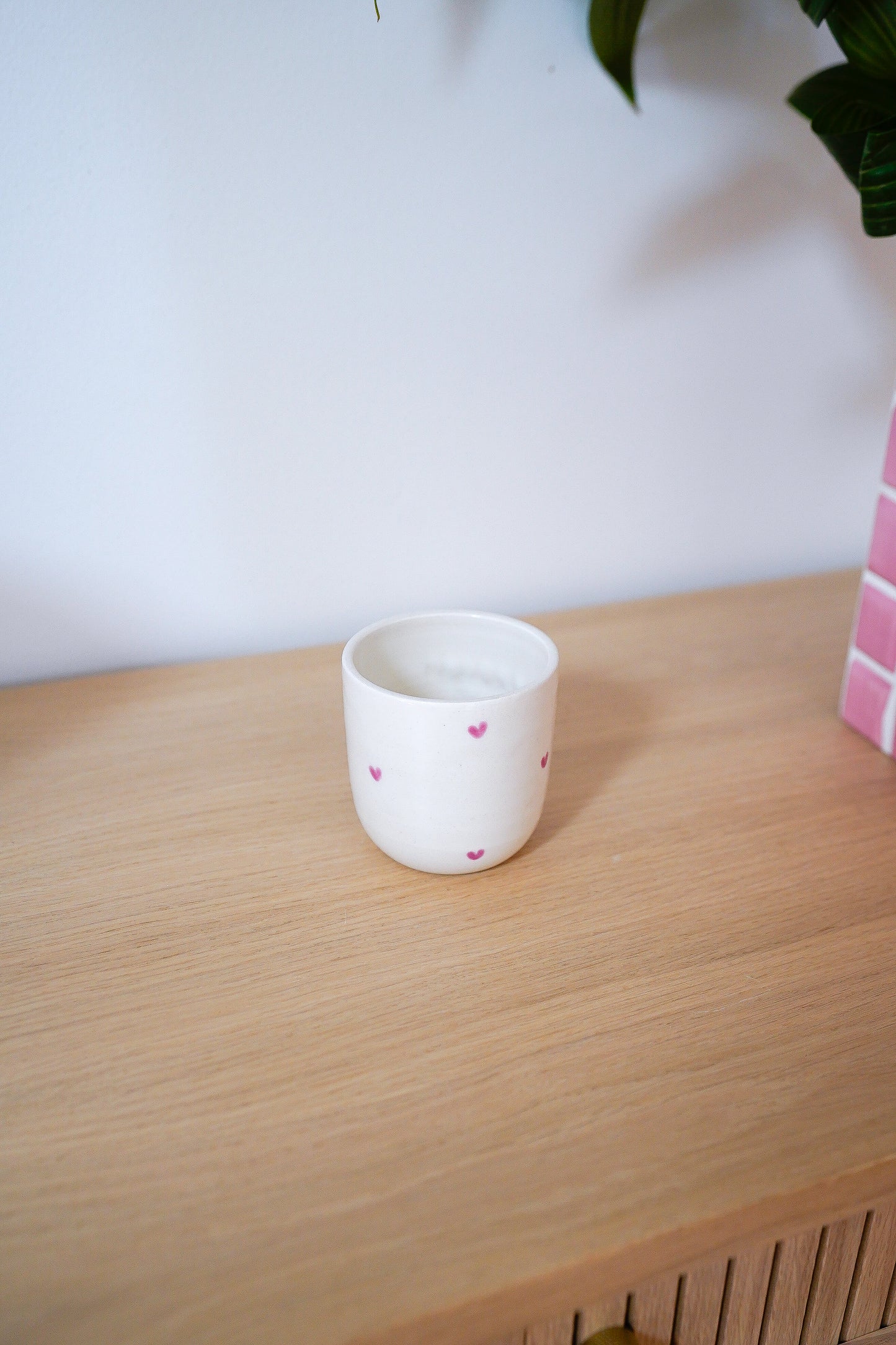 Tasse "J'adore le dimanche" violine