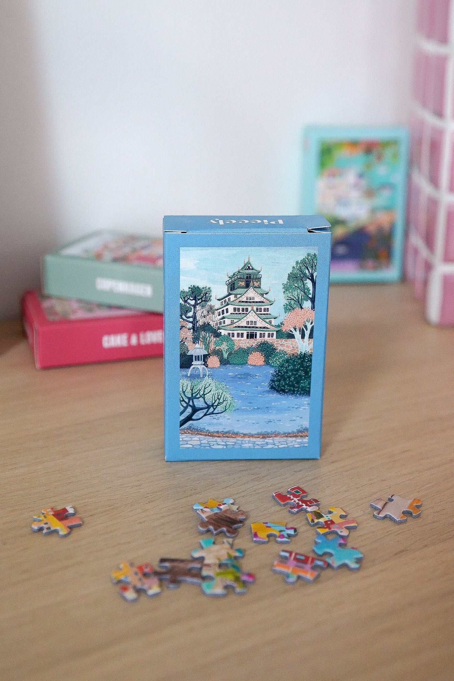 Mini-puzzle Château d'Osaka, 99 pièces