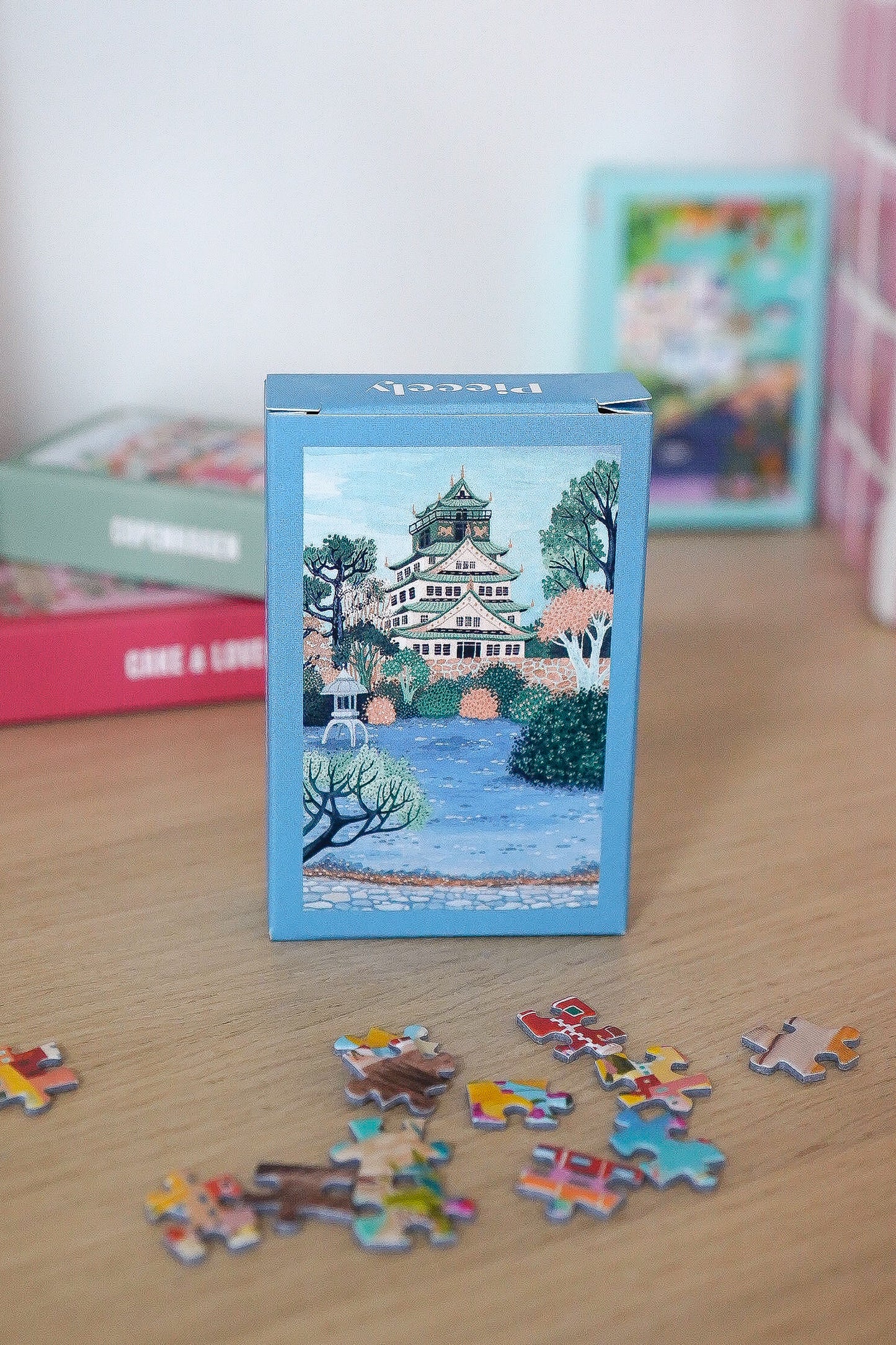 Mini-puzzle Château d'Osaka, 99 pièces