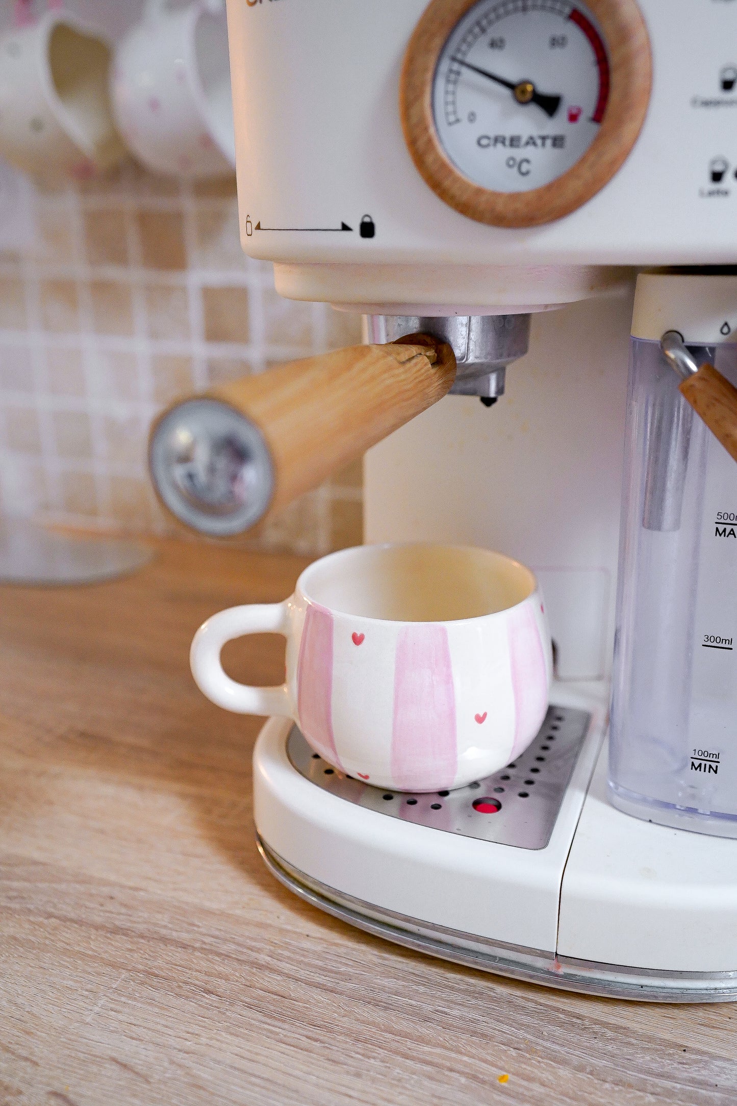 Tasse ronde Valentine pink