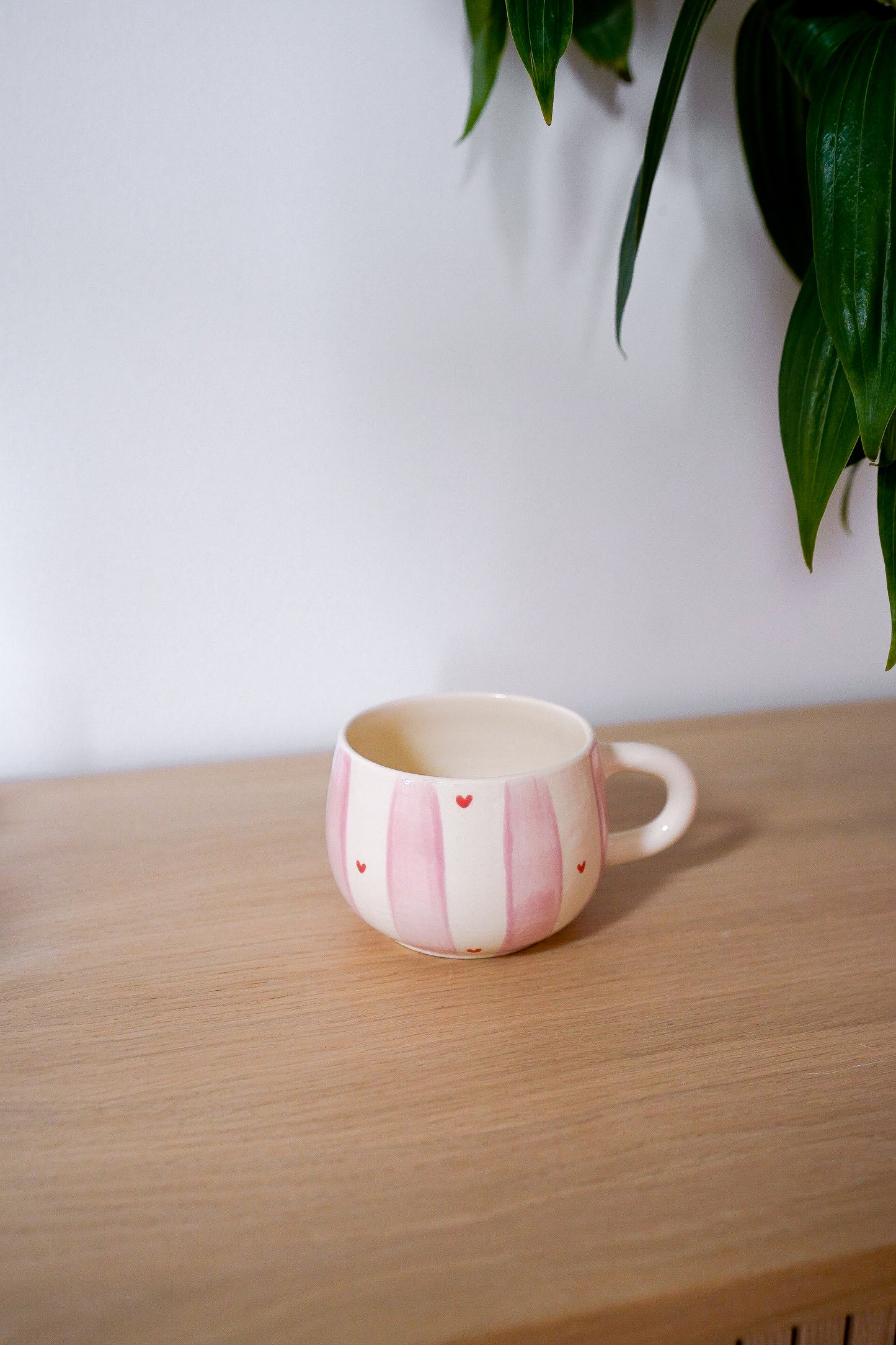 Tasse ronde Valentine pink