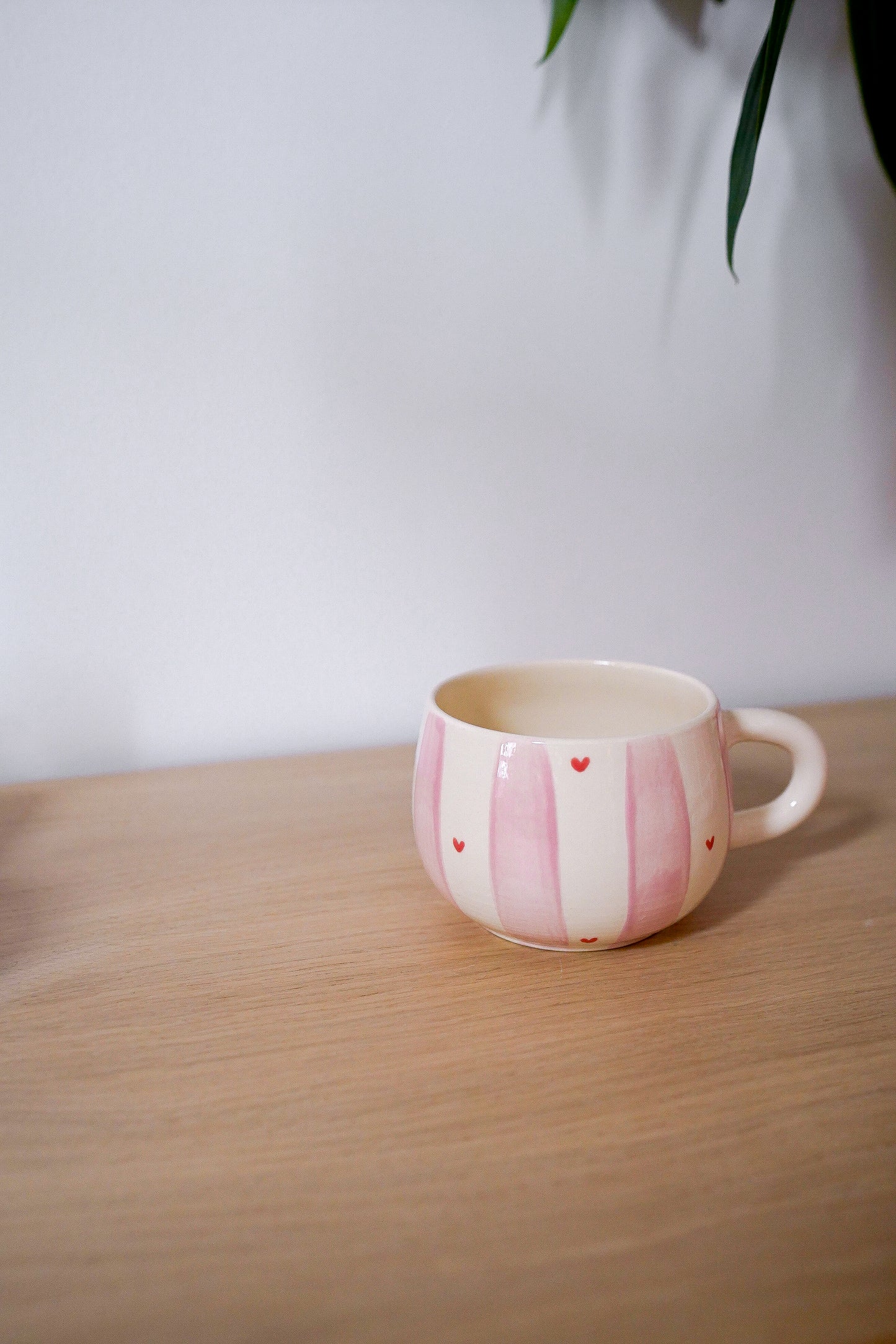 Tasse ronde Valentine pink