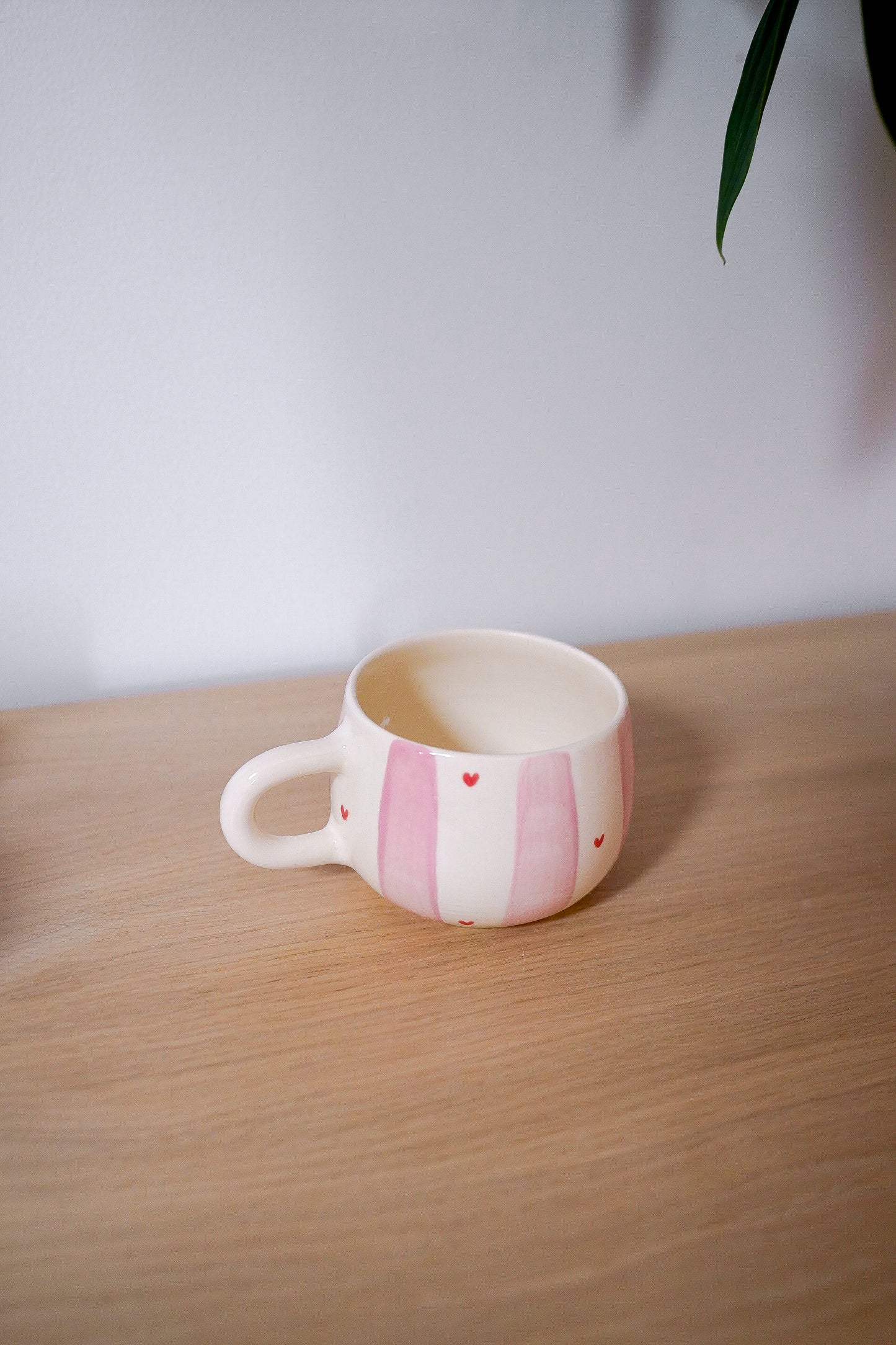 Tasse ronde Valentine pink