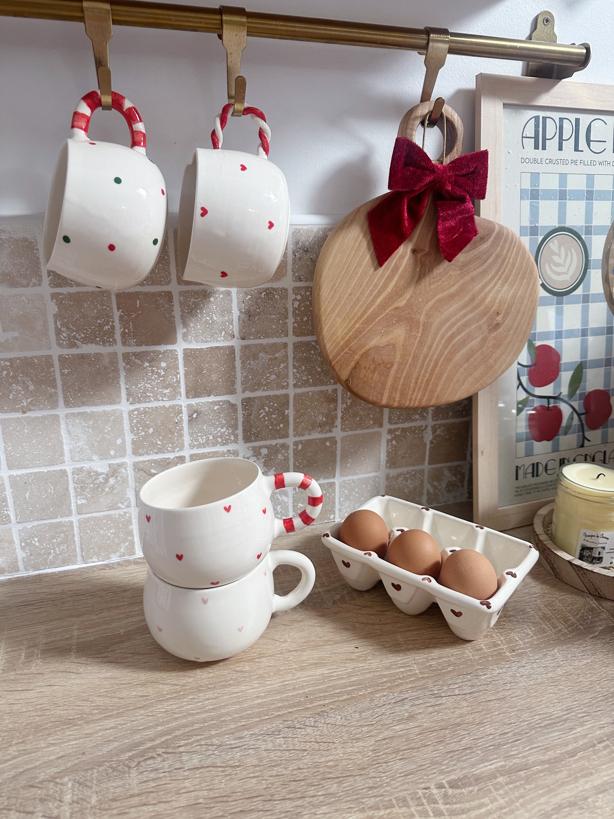 Tasse ronde pink heart