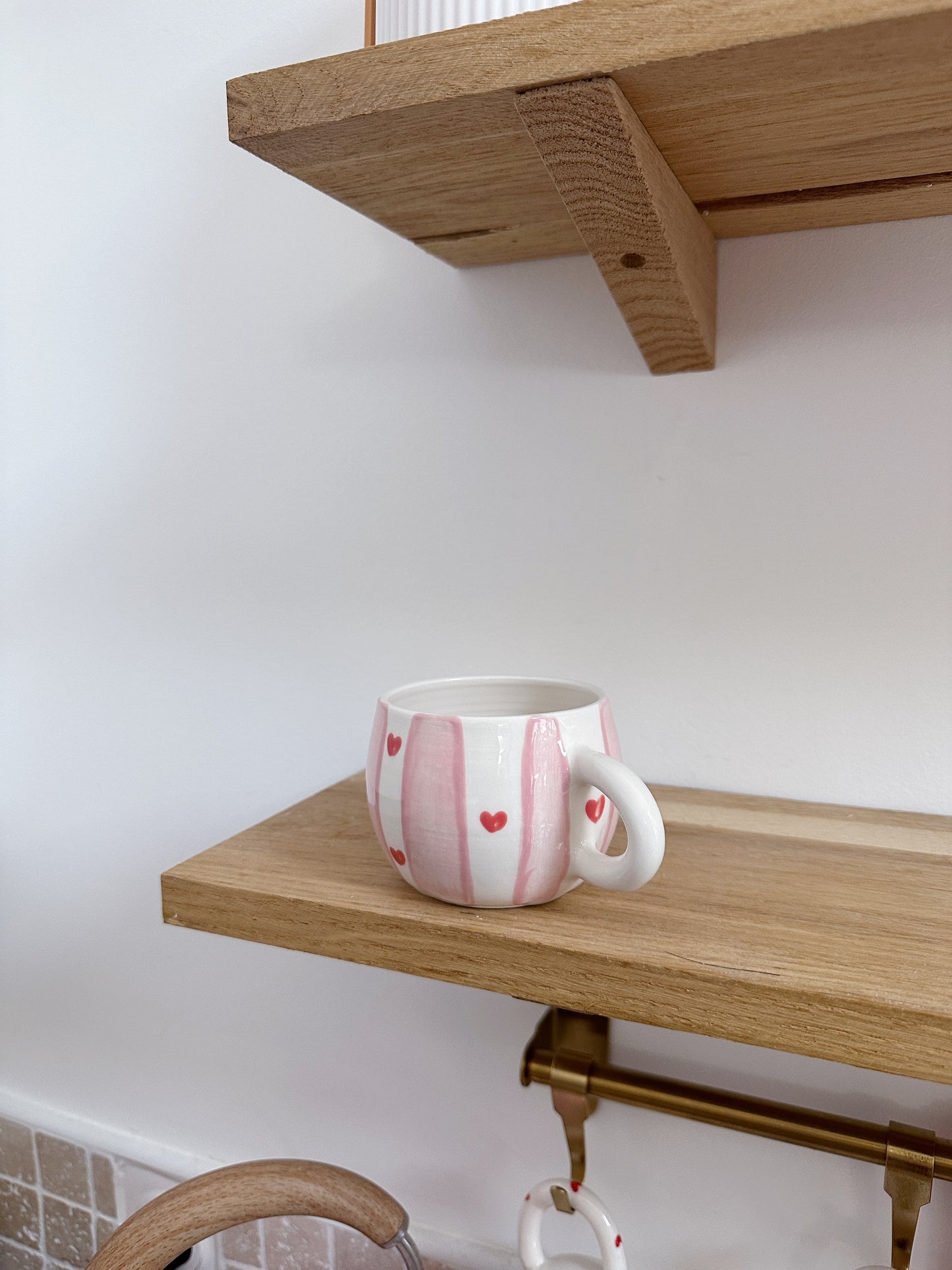 Tasse ronde Valentine pink