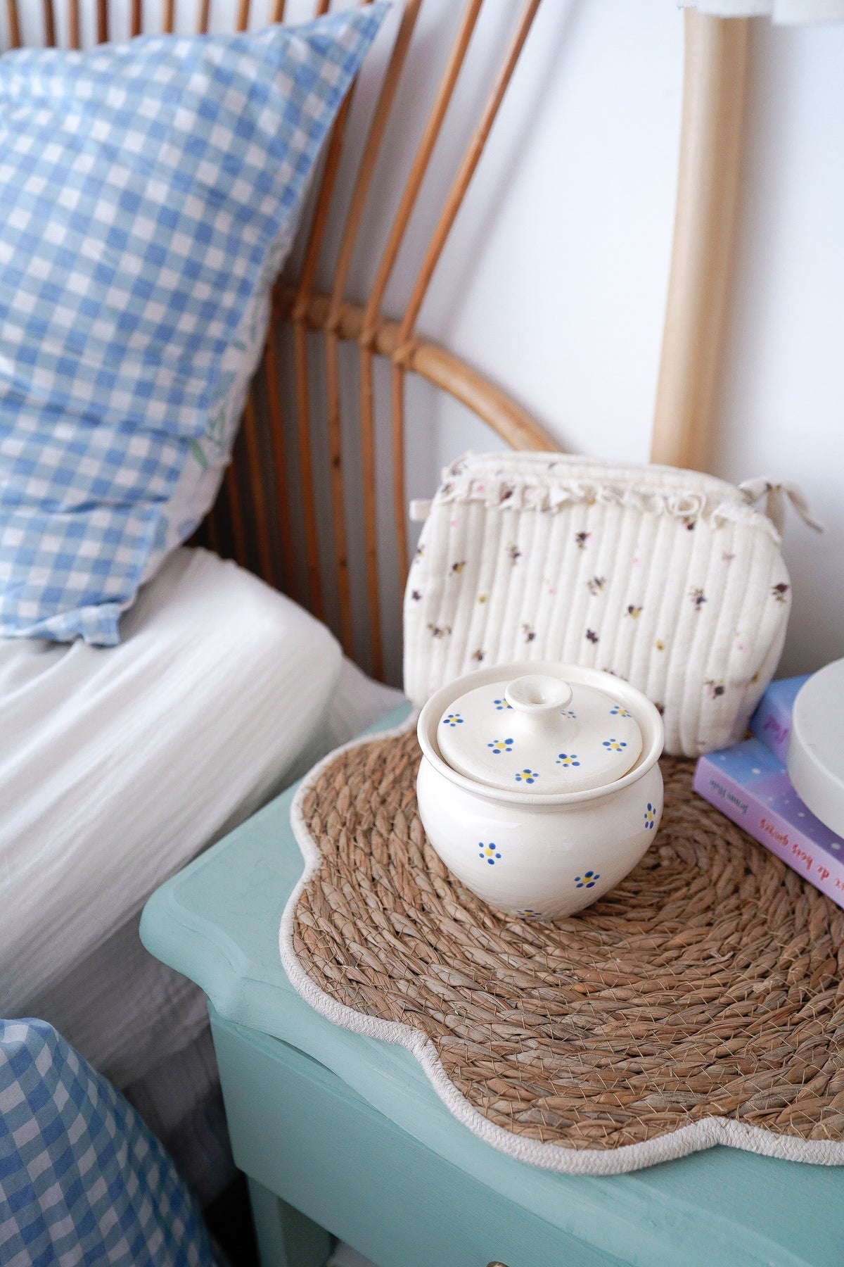 Sucrier Cottage blue
