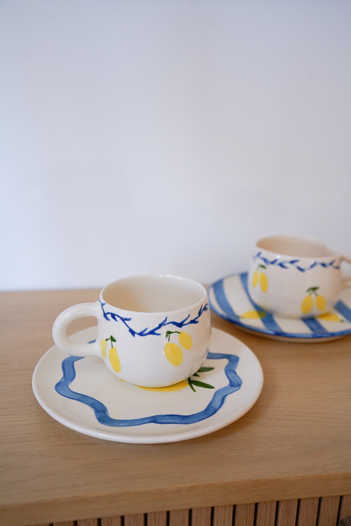 Assiette Dolce Vita Blue Lemon