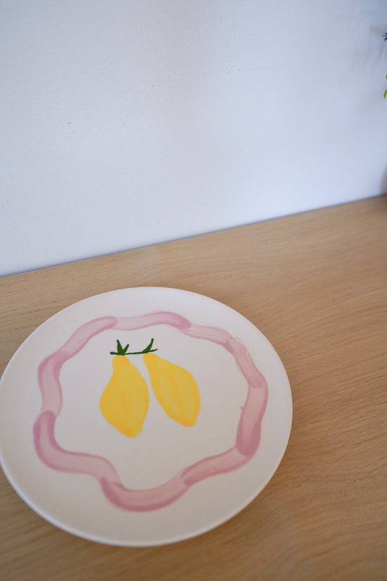 Assiette Dolce Vita Pink Lemon