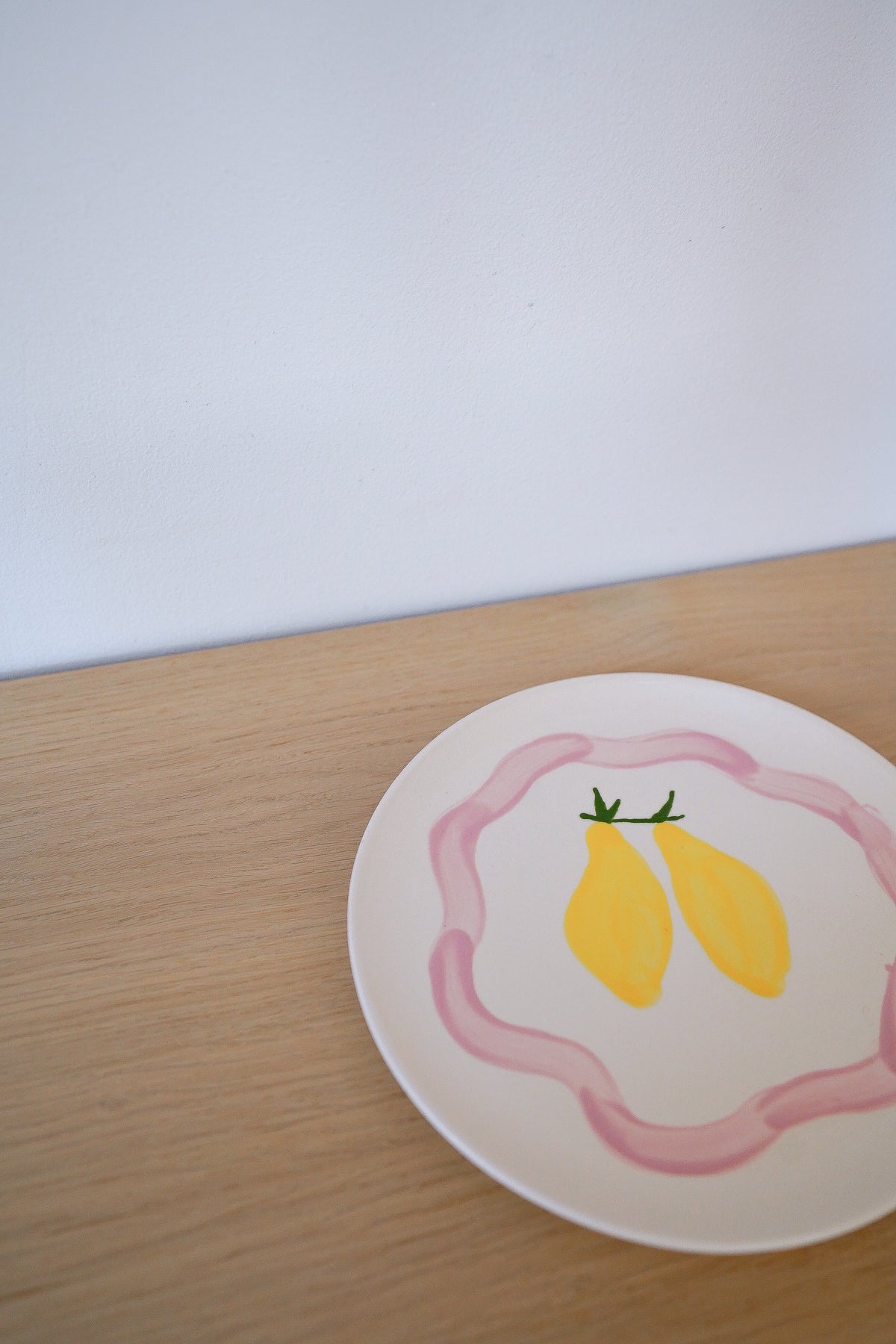 Assiette Dolce Vita Pink Lemon