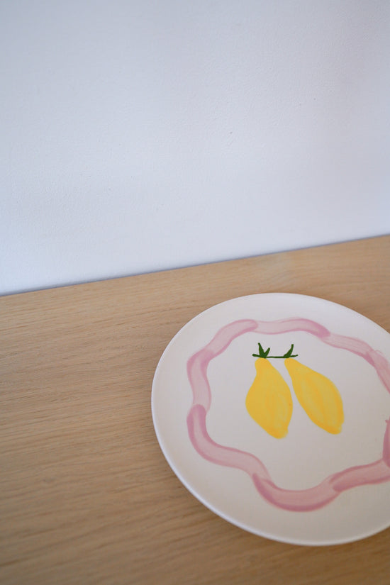 Assiette Dolce Vita Pink Lemon