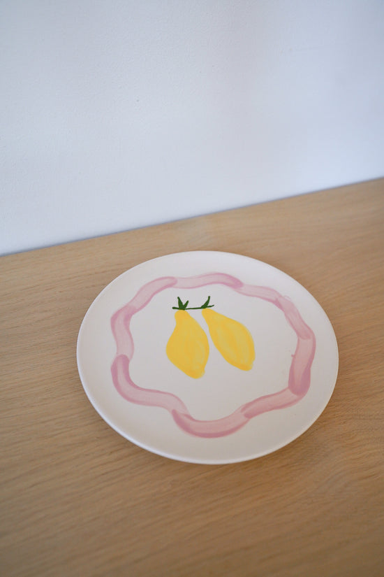 Assiette Dolce Vita Pink Lemon