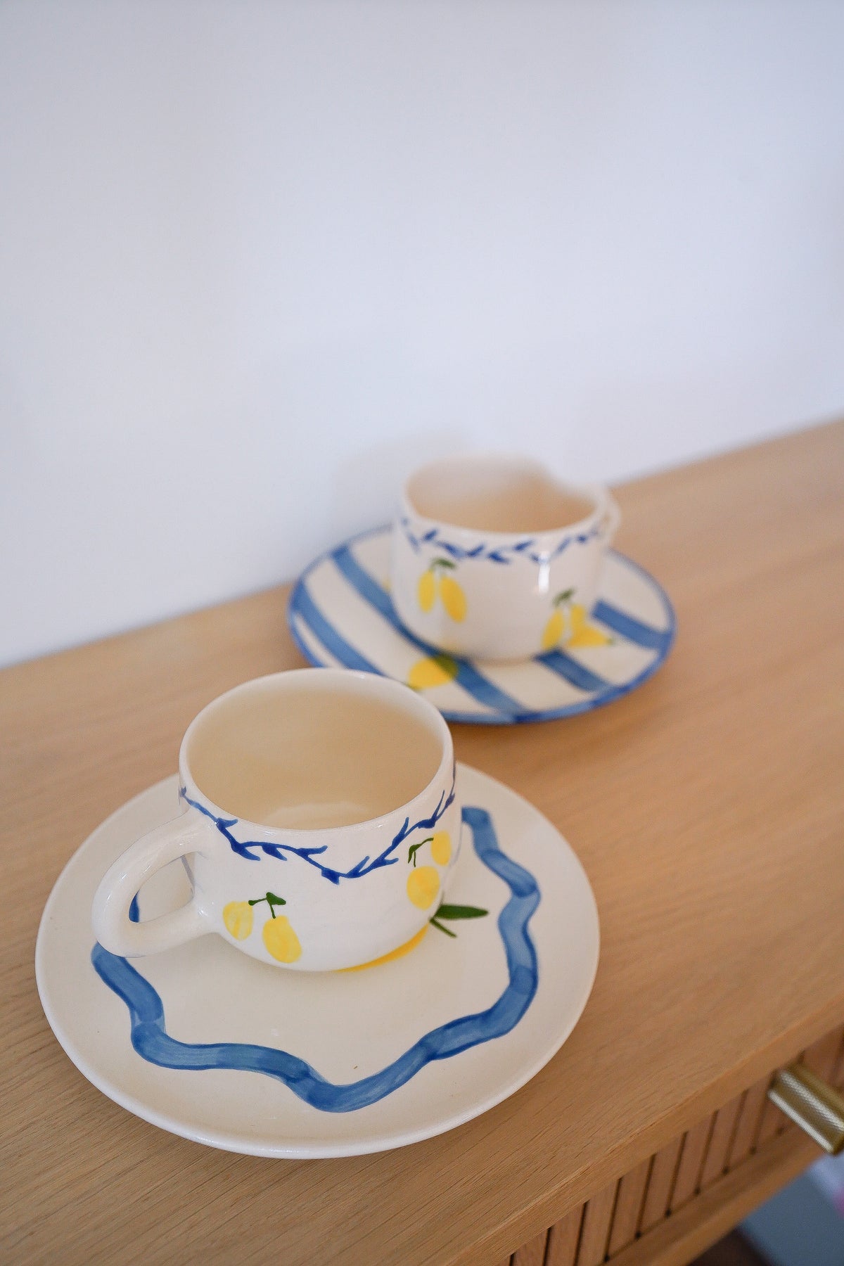 Assiette Dolce Vita Blue Lemon