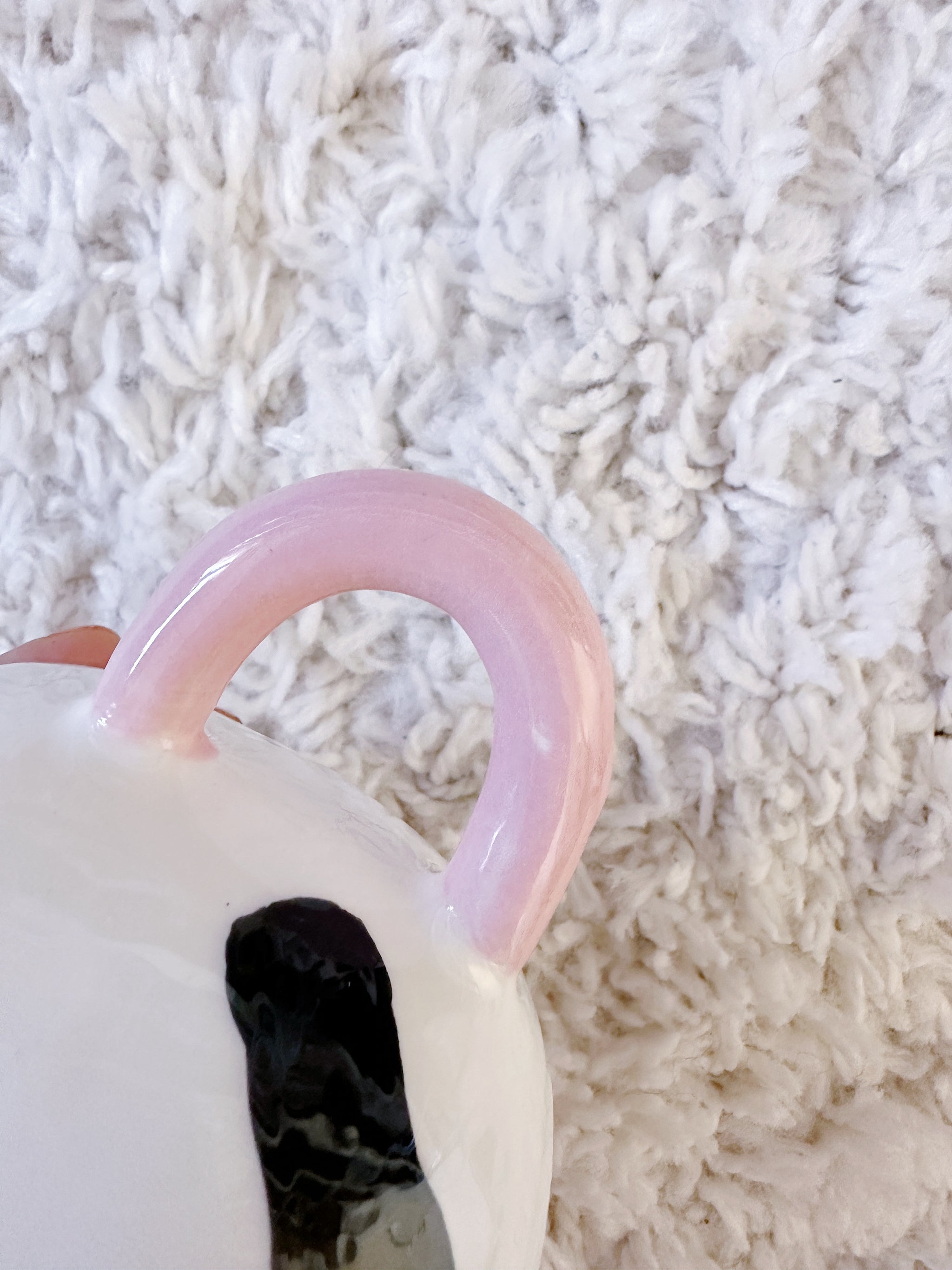Imparfait / Tasse ronde cow pink