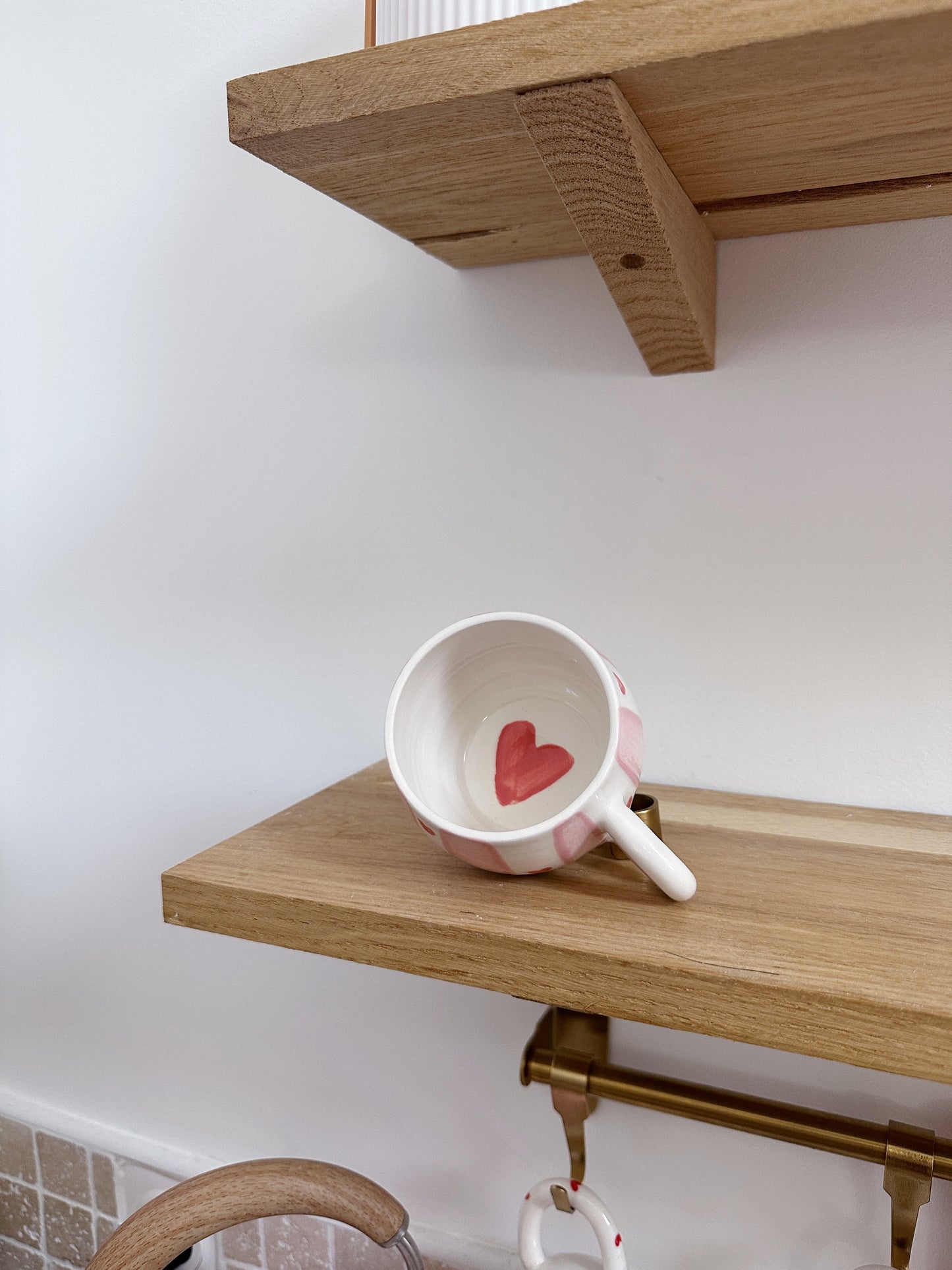 Tasse ronde Valentine pink