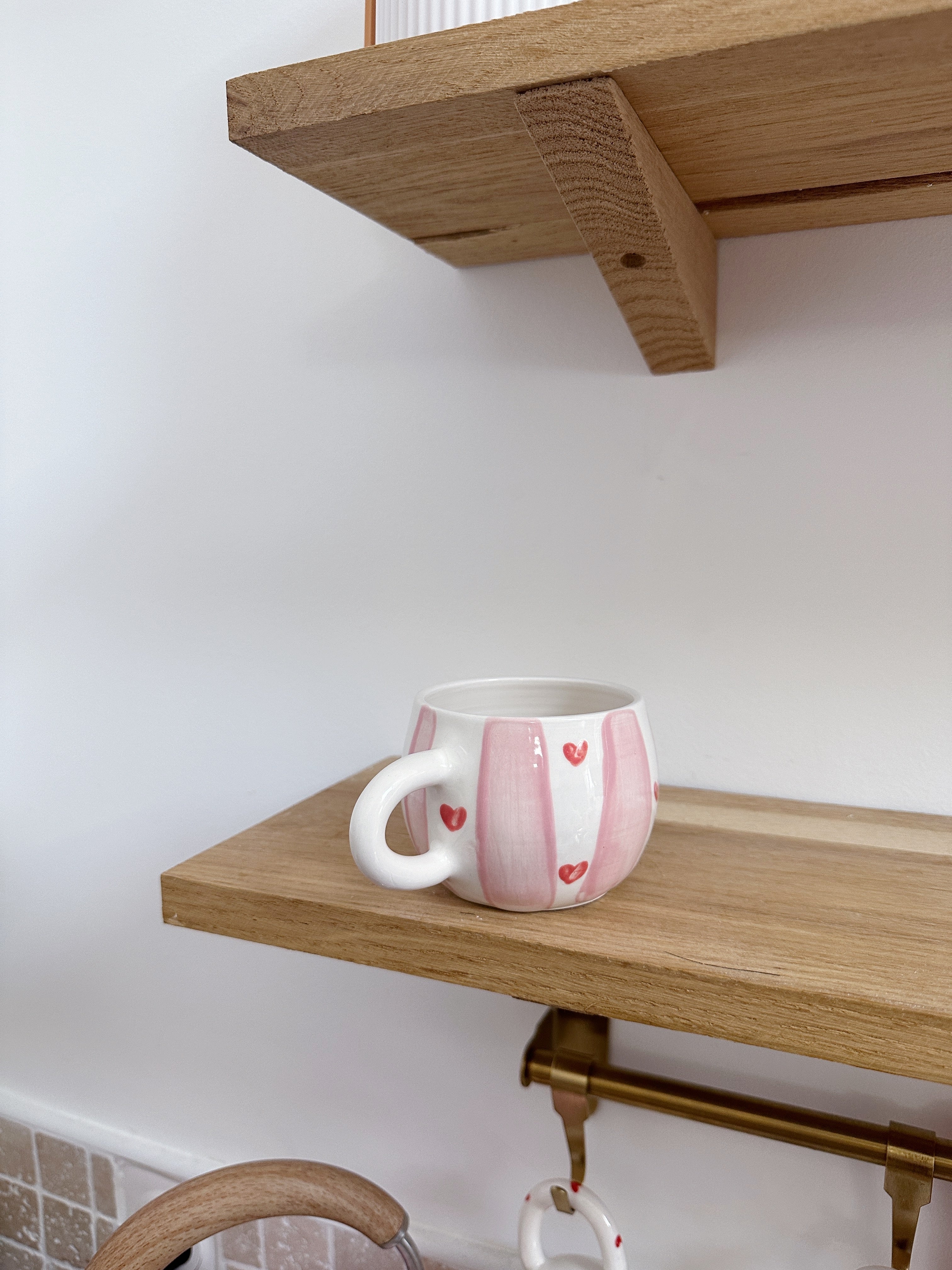 Tasse ronde Valentine pink