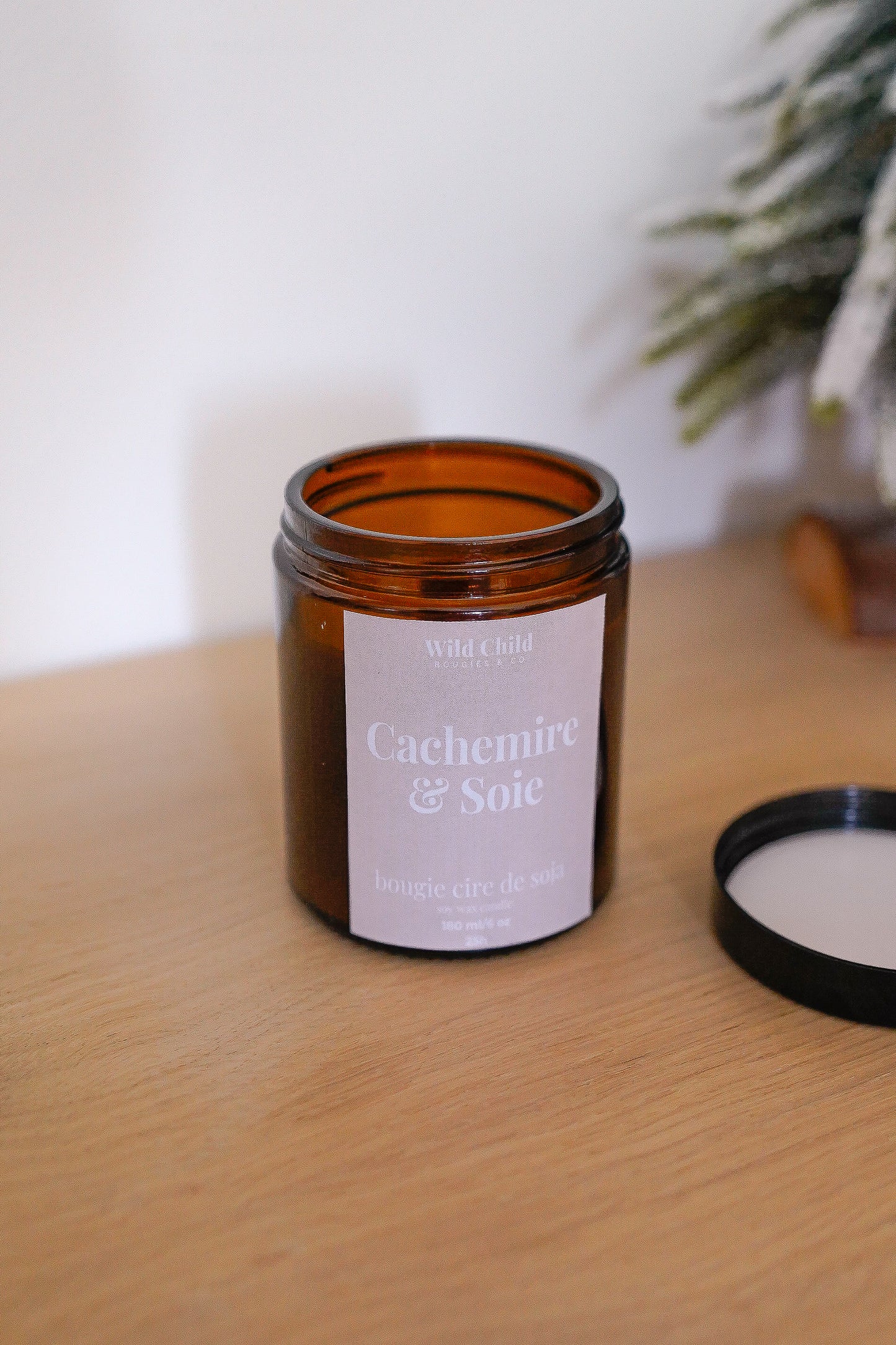 Bougie de Noël Cachemire & Soie