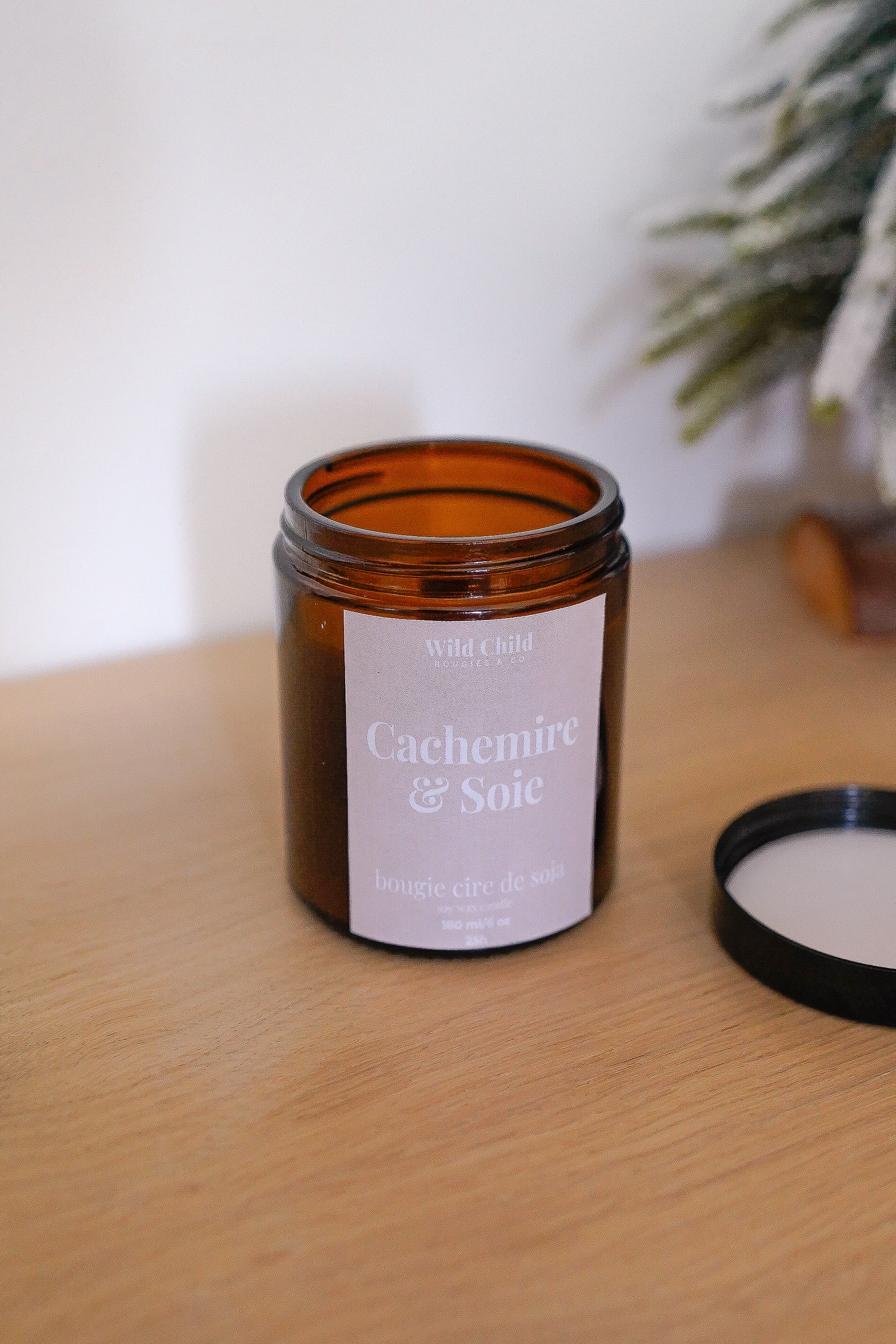 Bougie de Noël Cachemire & Soie