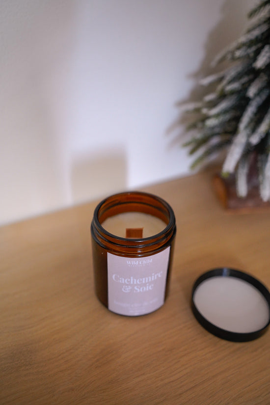 Bougie de Noël Cachemire & Soie