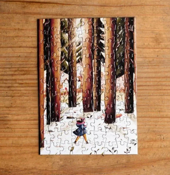 Mini-puzzle Cache Cache Foret , 99 pièces