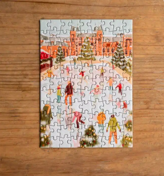 Mini-puzzle Ice Skating , 99 pièces