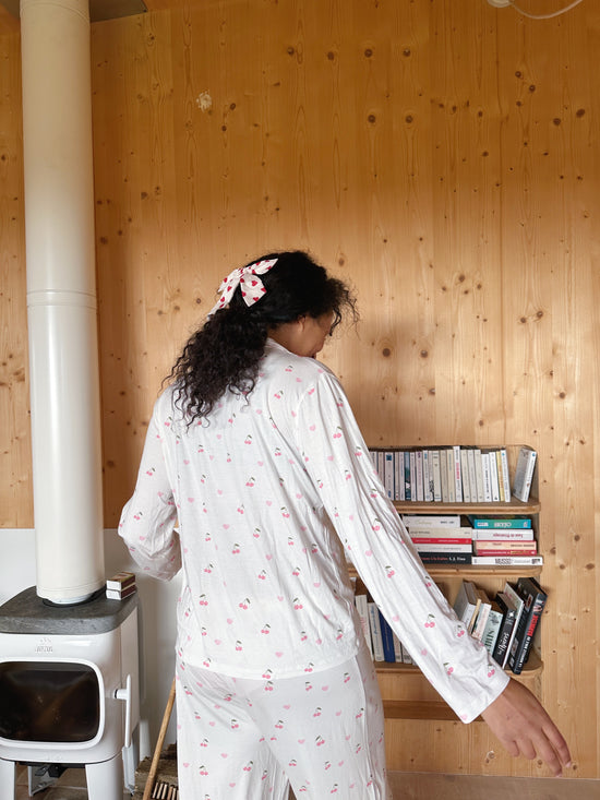 Haut de pyjama Cherries/Hearts