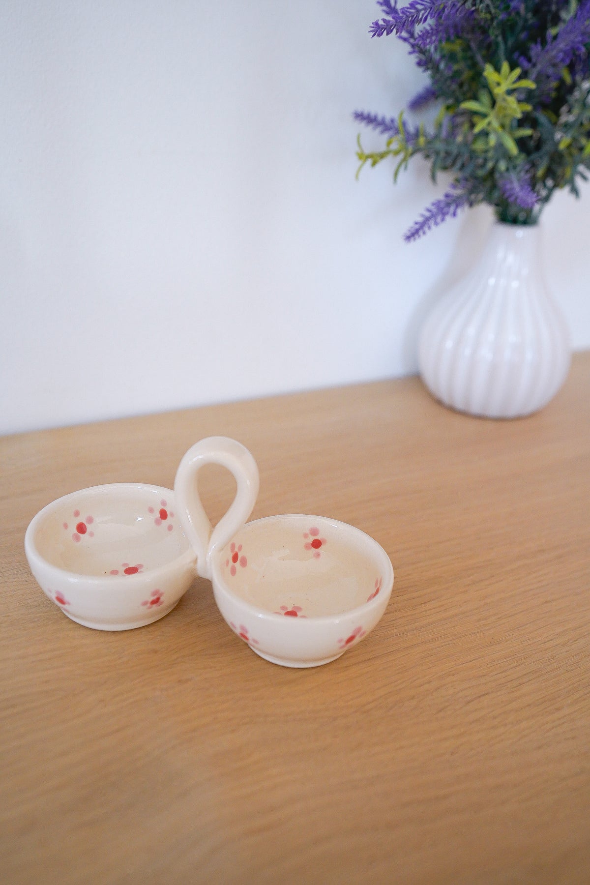 Double pots à épices Cottage pink