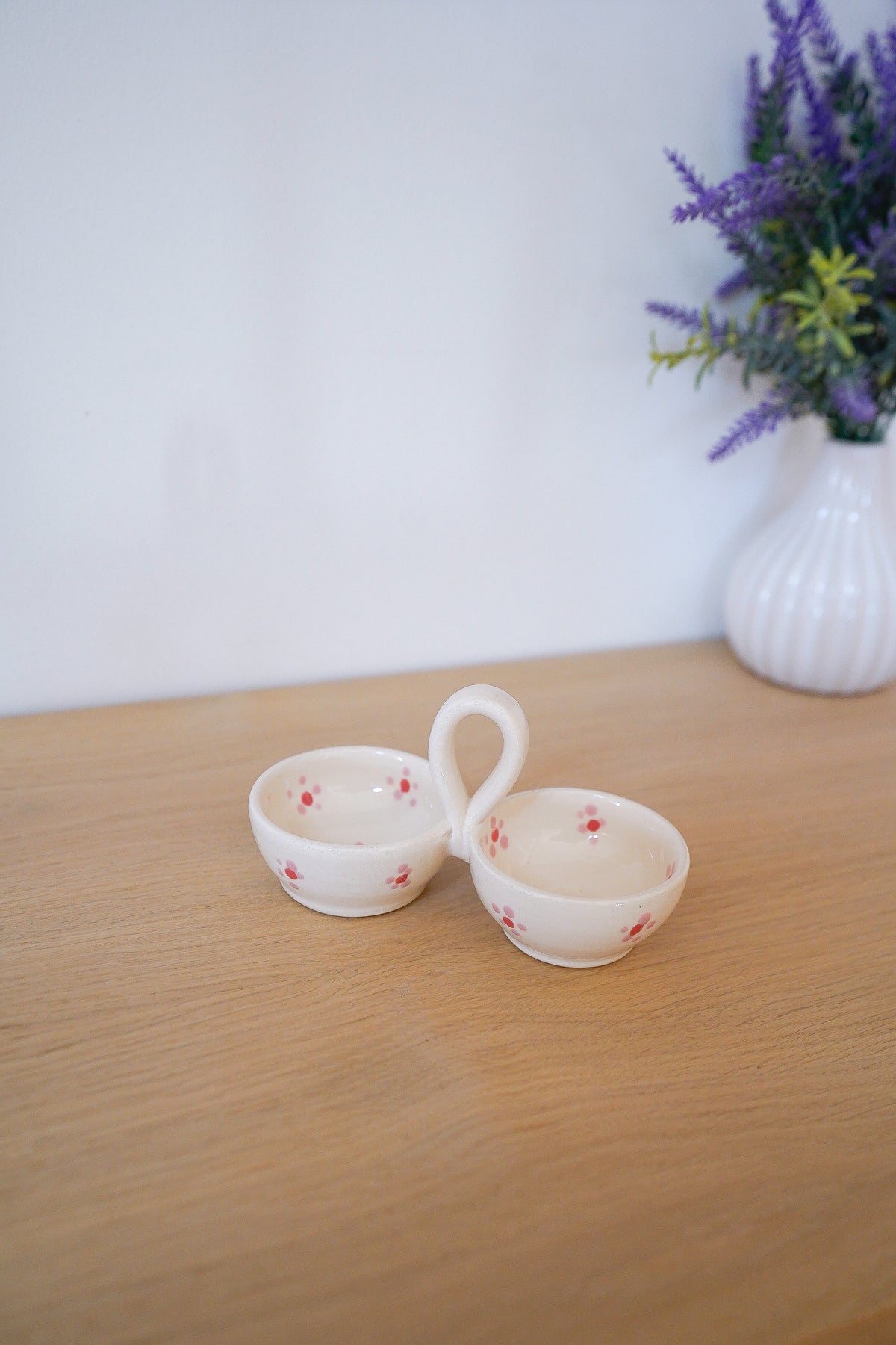 Double pots à épices Cottage pink