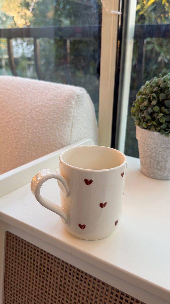 Imparfaits / Tasses heart marron