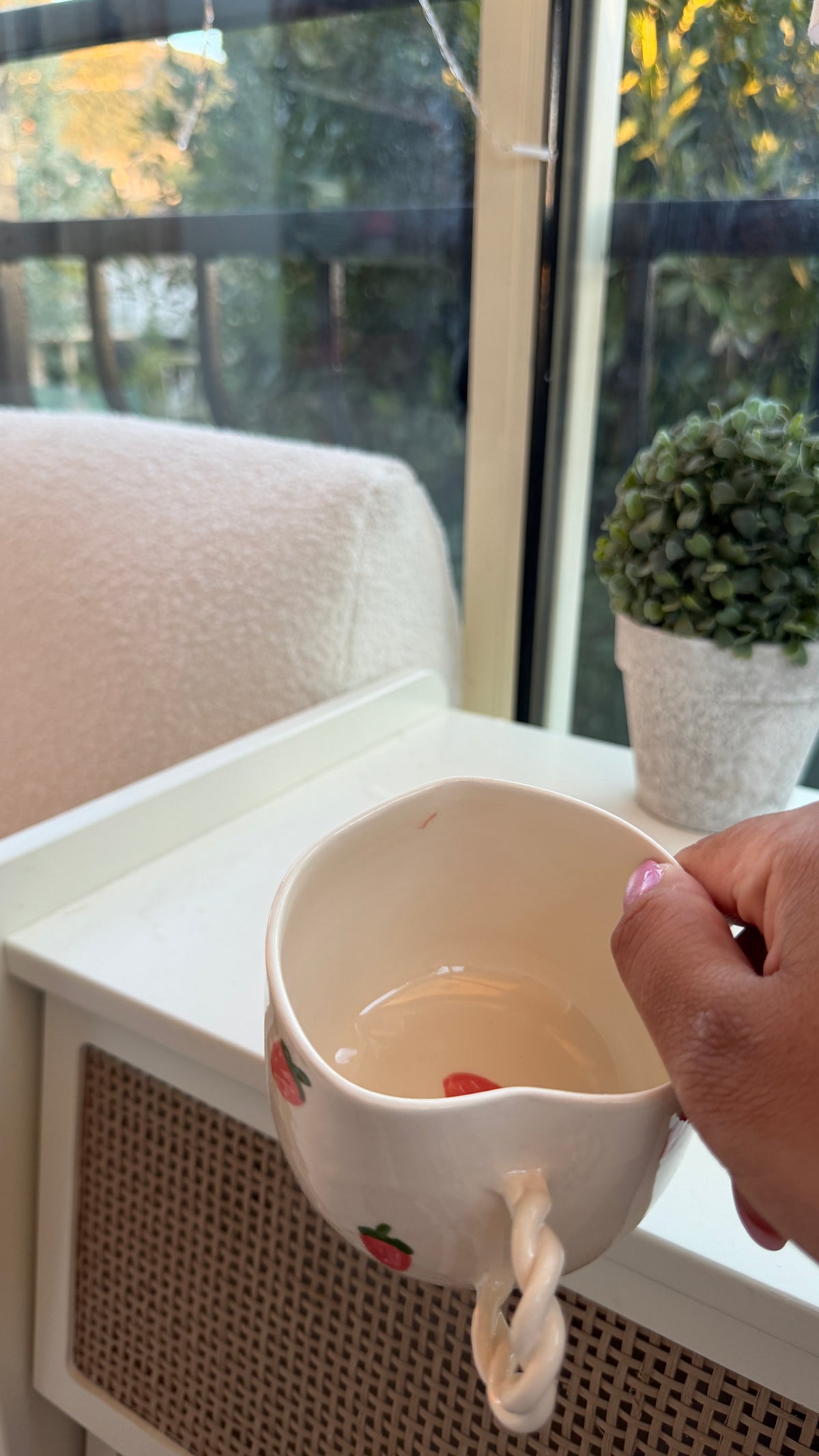 Imparfait / Tasse coeur fraise