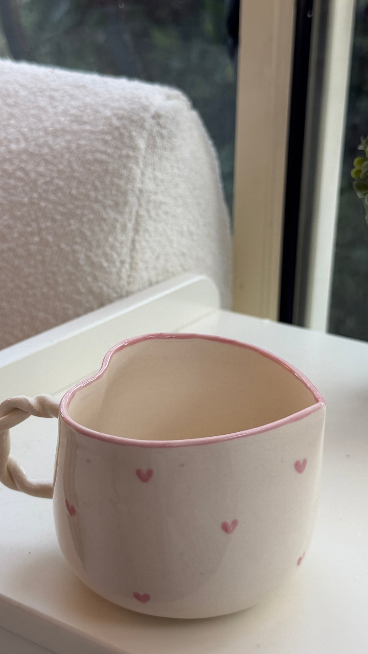 Imparfait / Tasse heart pink