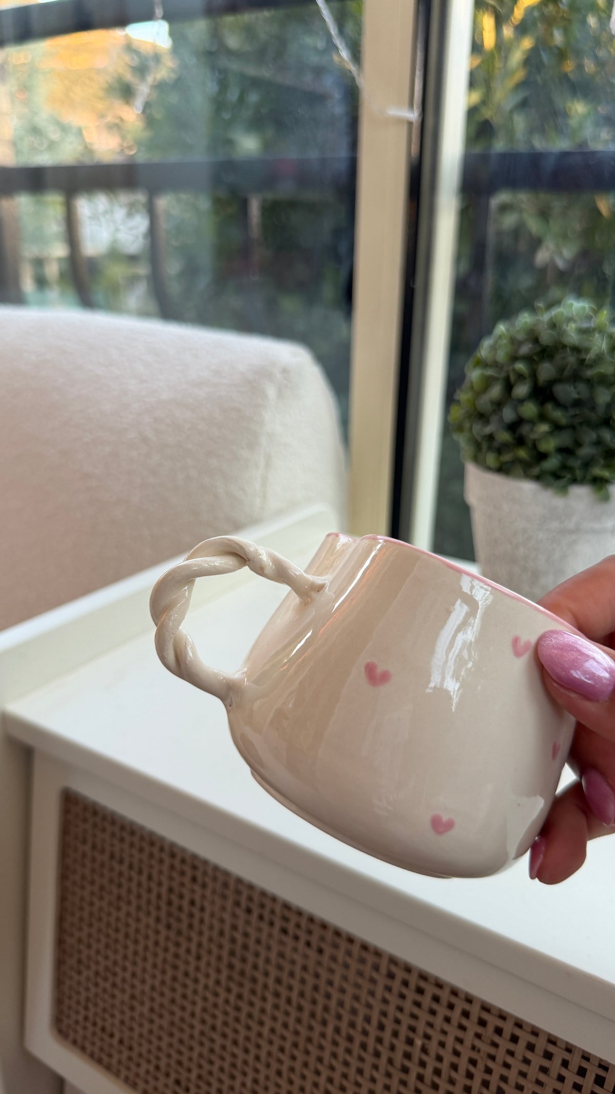 Imparfait / Tasse heart pink