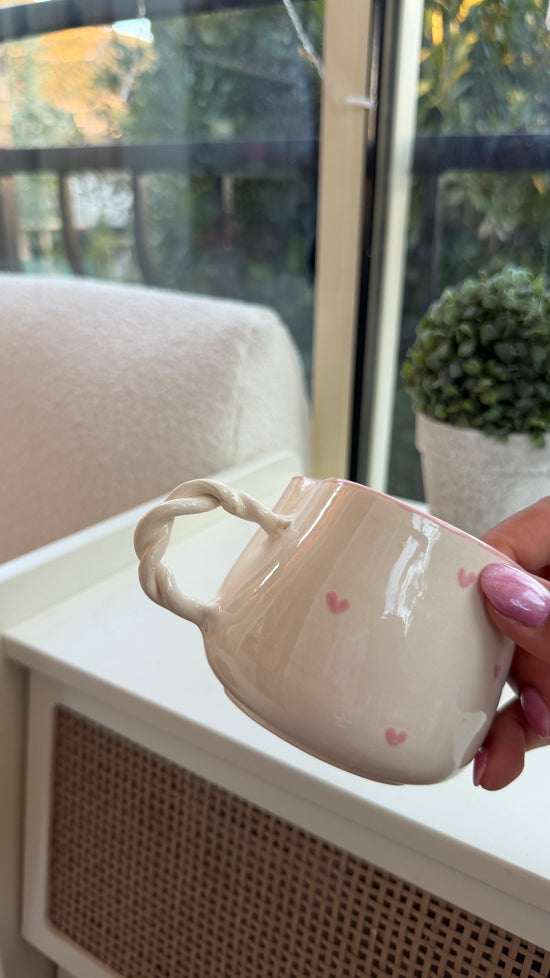 Imparfait / Tasse heart pink