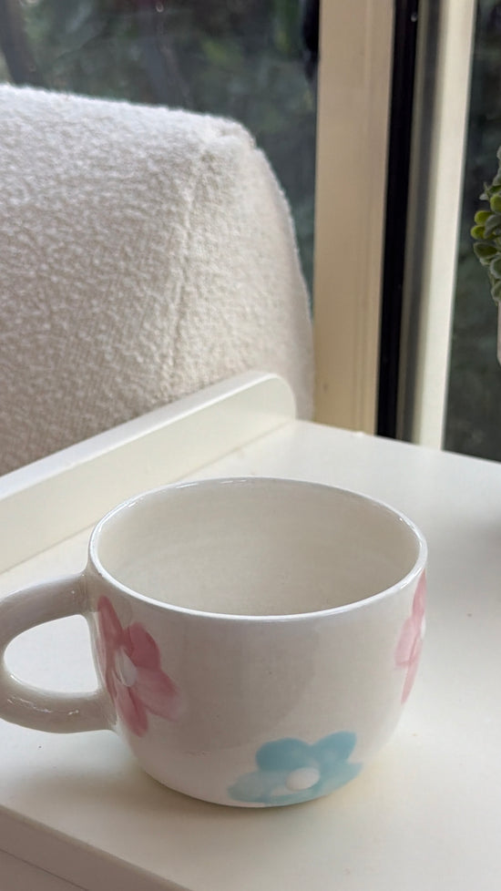 Imparfaits / Tasse Ronde fleurs