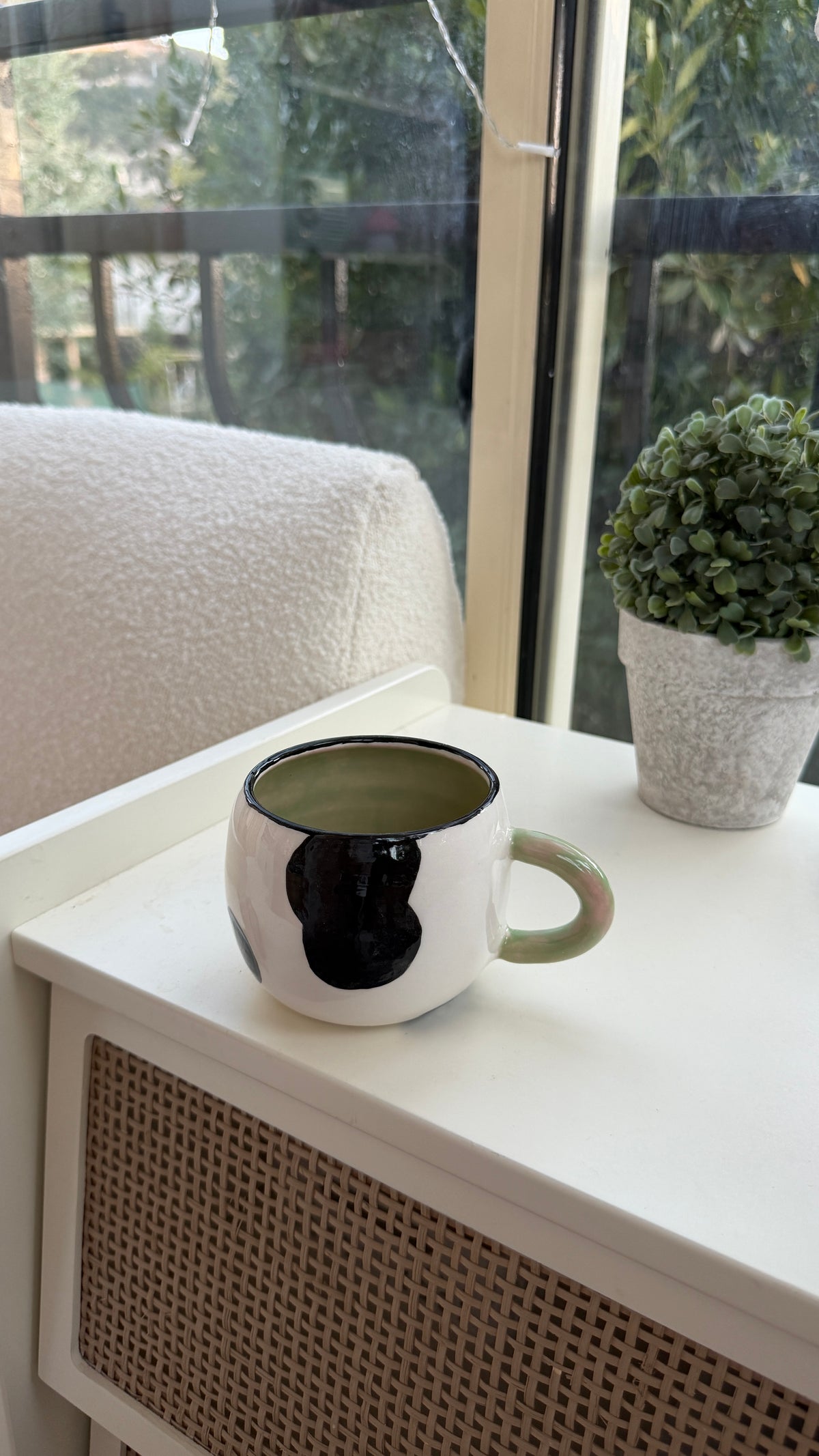 Imparfaits / Tasse cow green