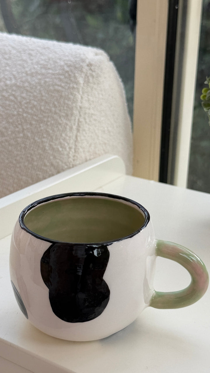 Imparfaits / Tasse cow green