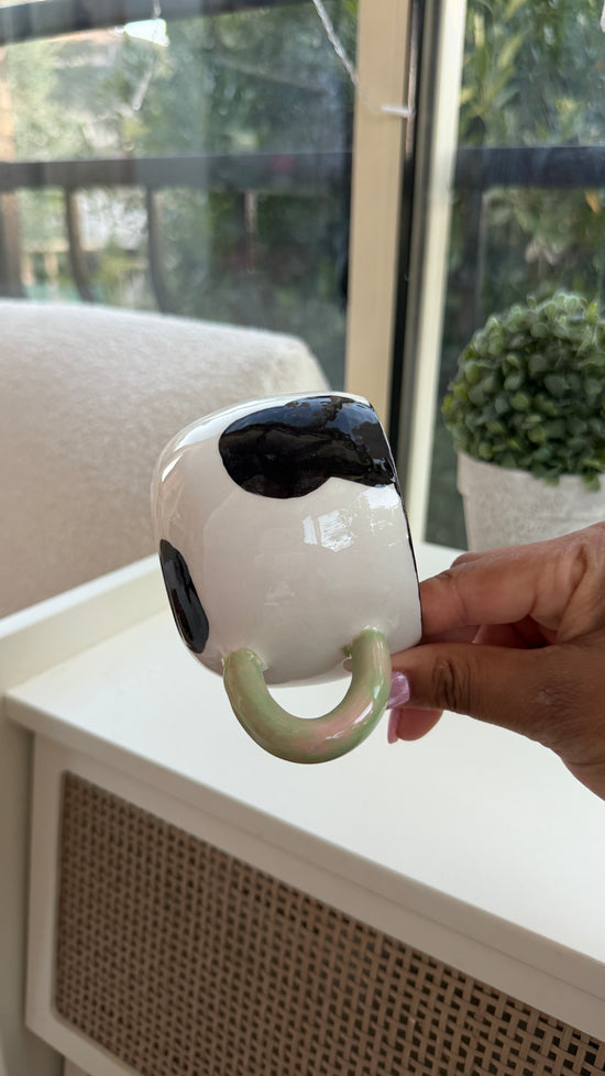 Imparfaits / Tasse cow green